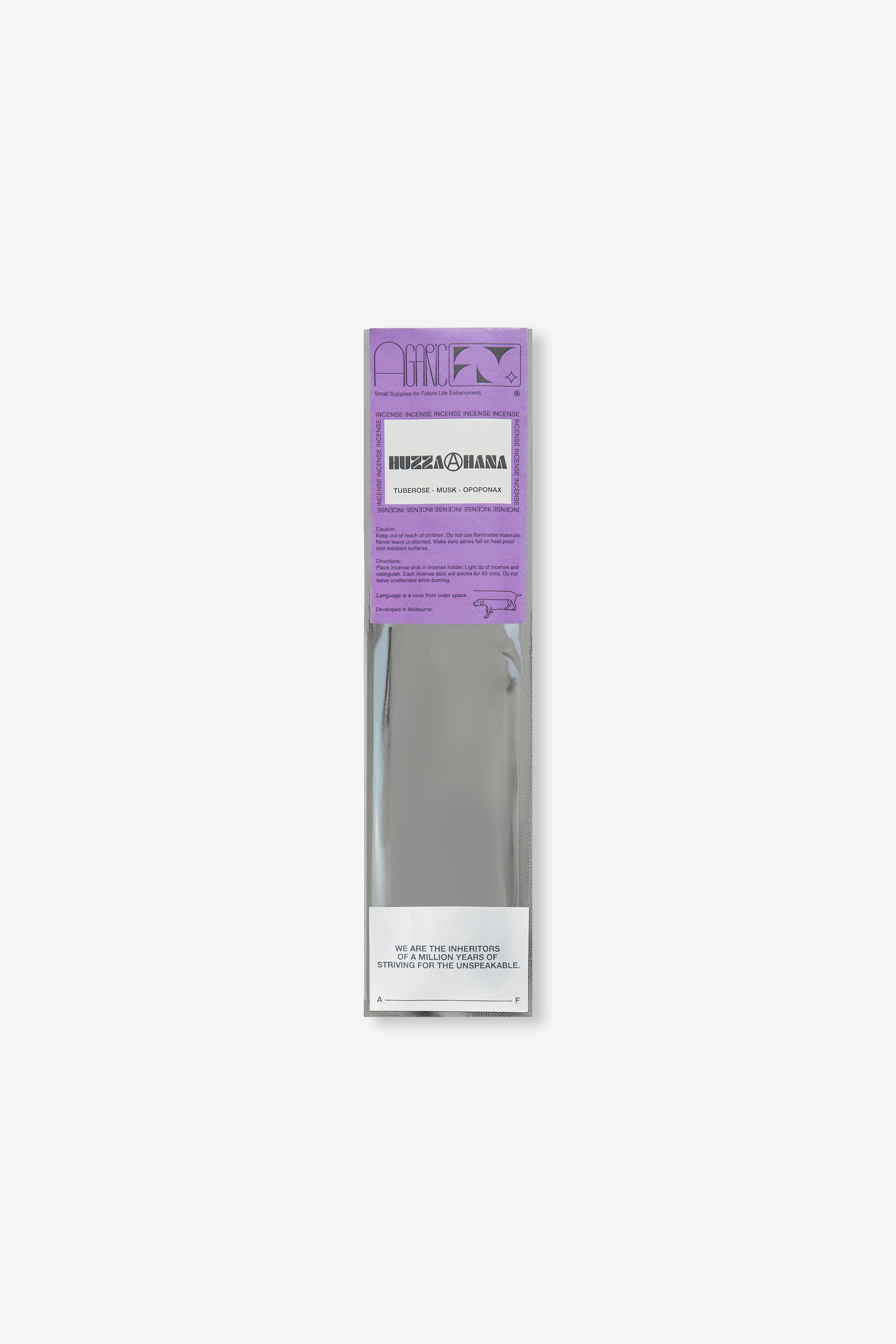 Huzza Hana Incense