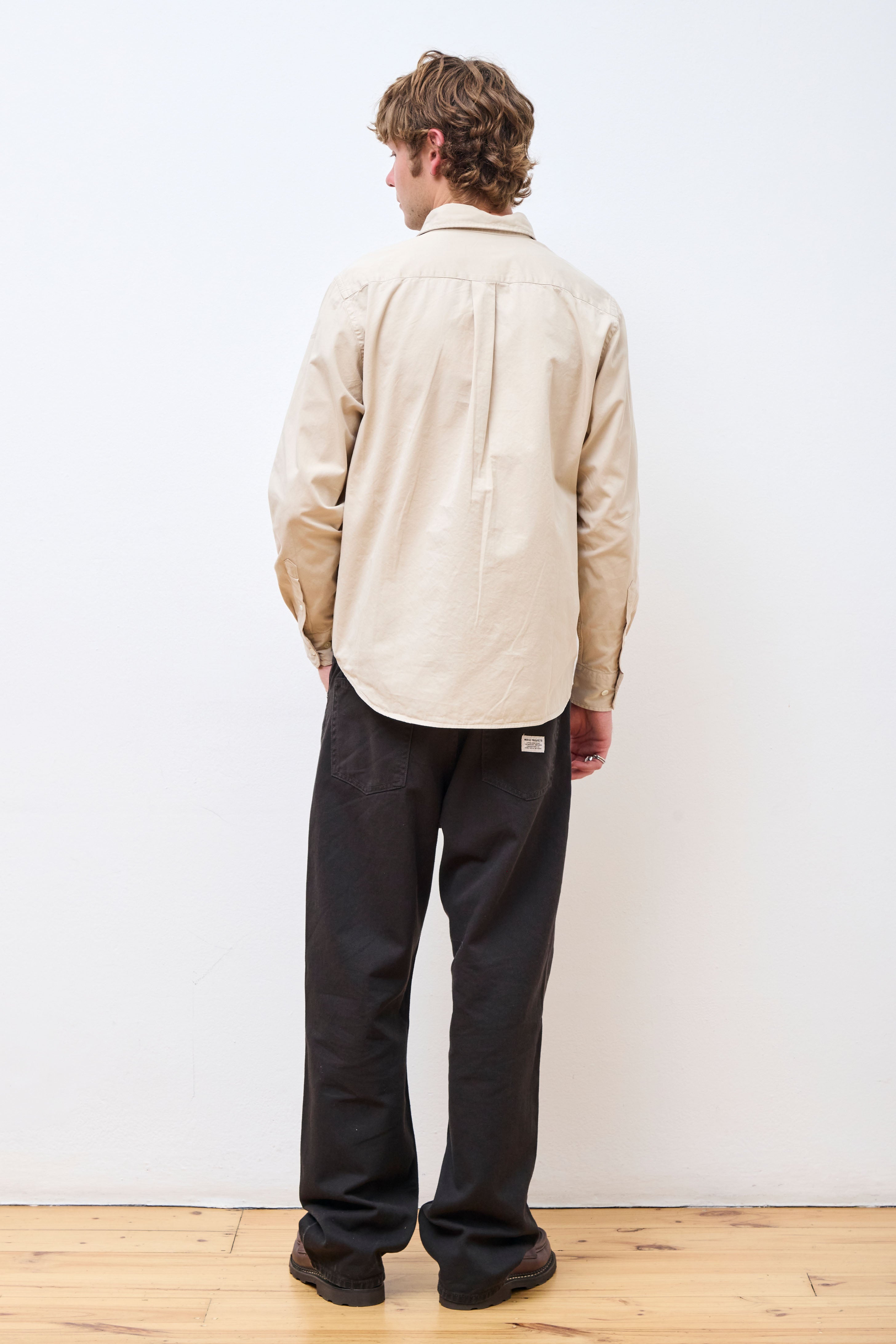 Algot Twill Shirt Oatmeal