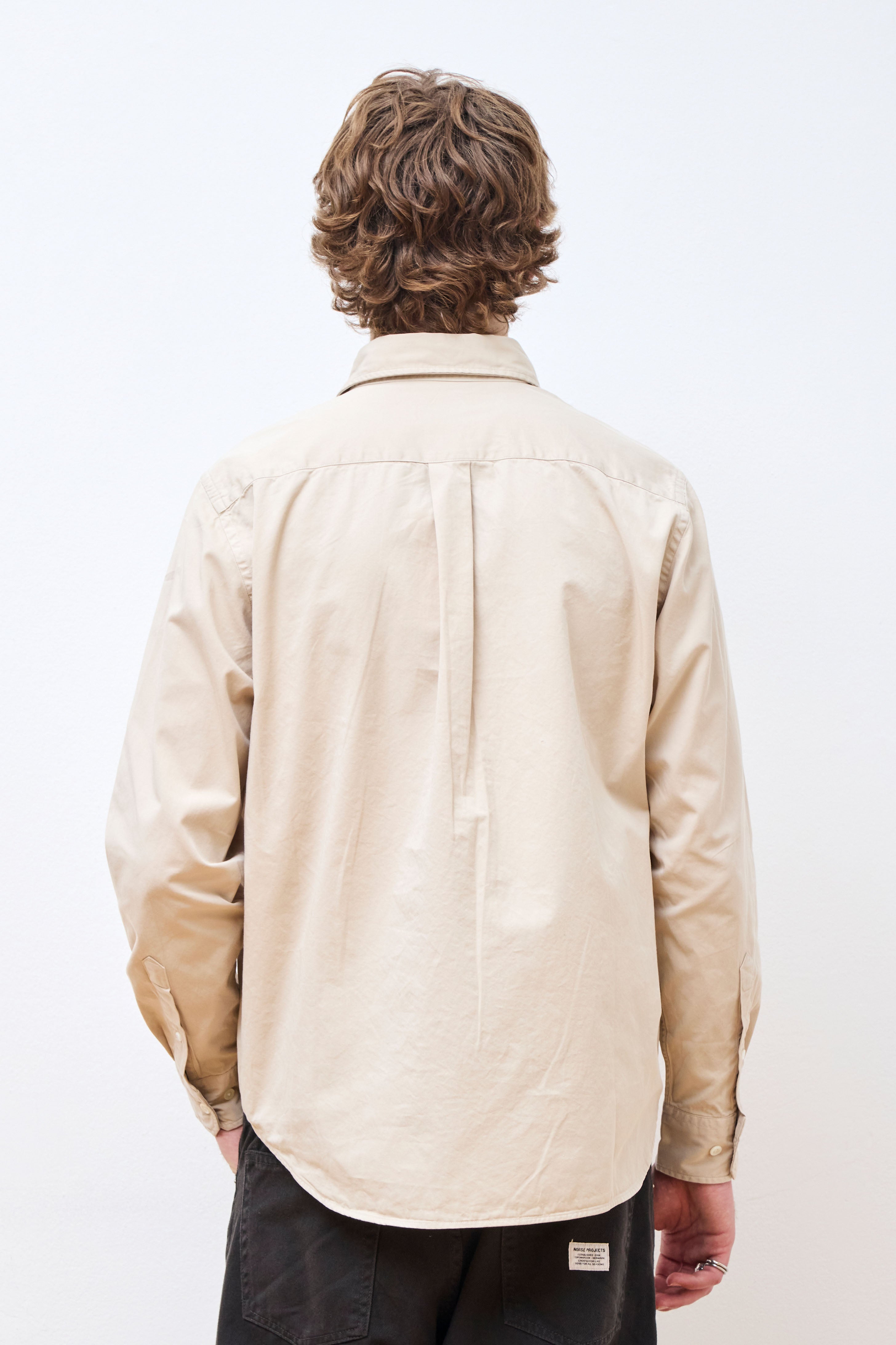 Algot Twill Shirt Oatmeal