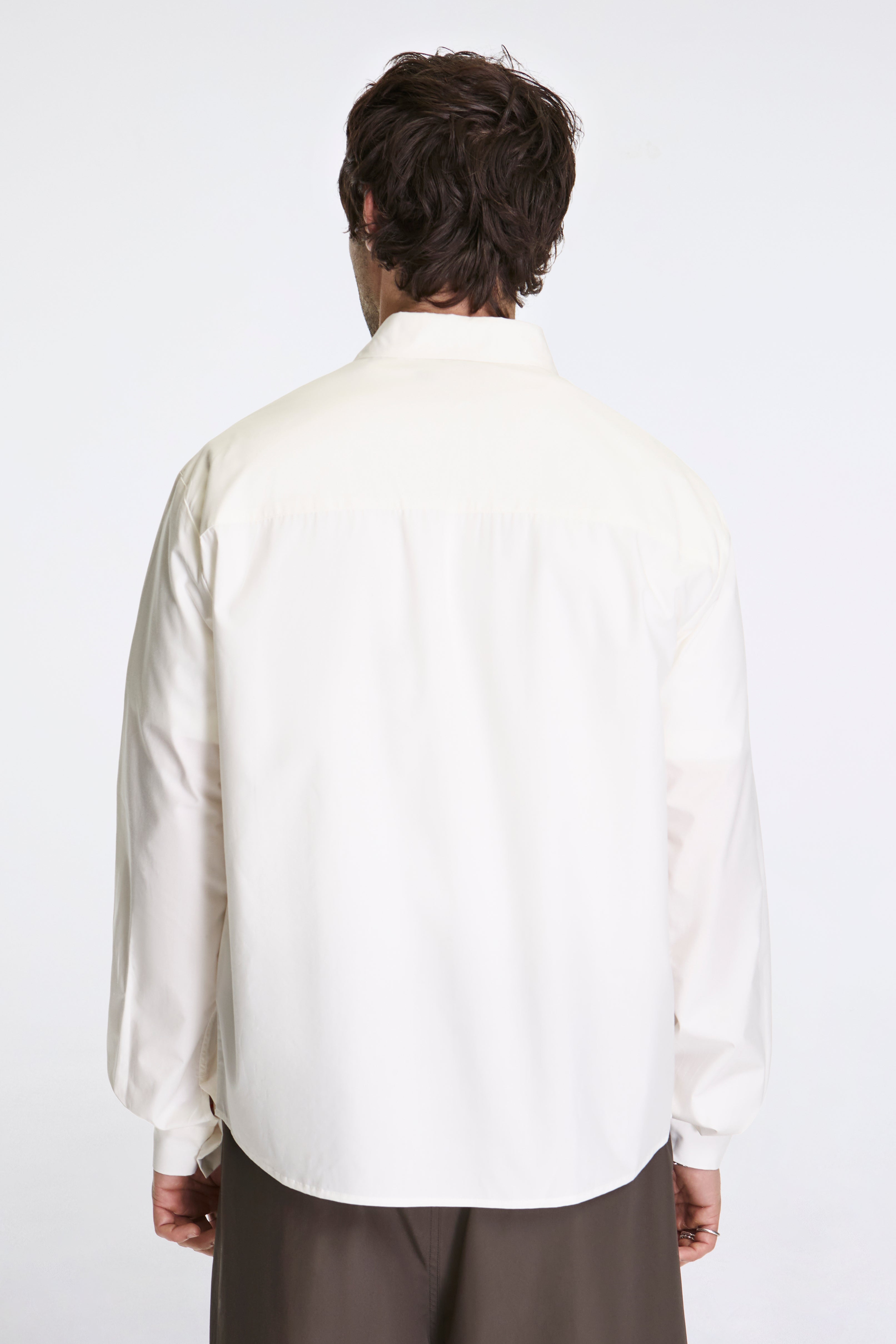 Basic Pocket Shirts Ivory