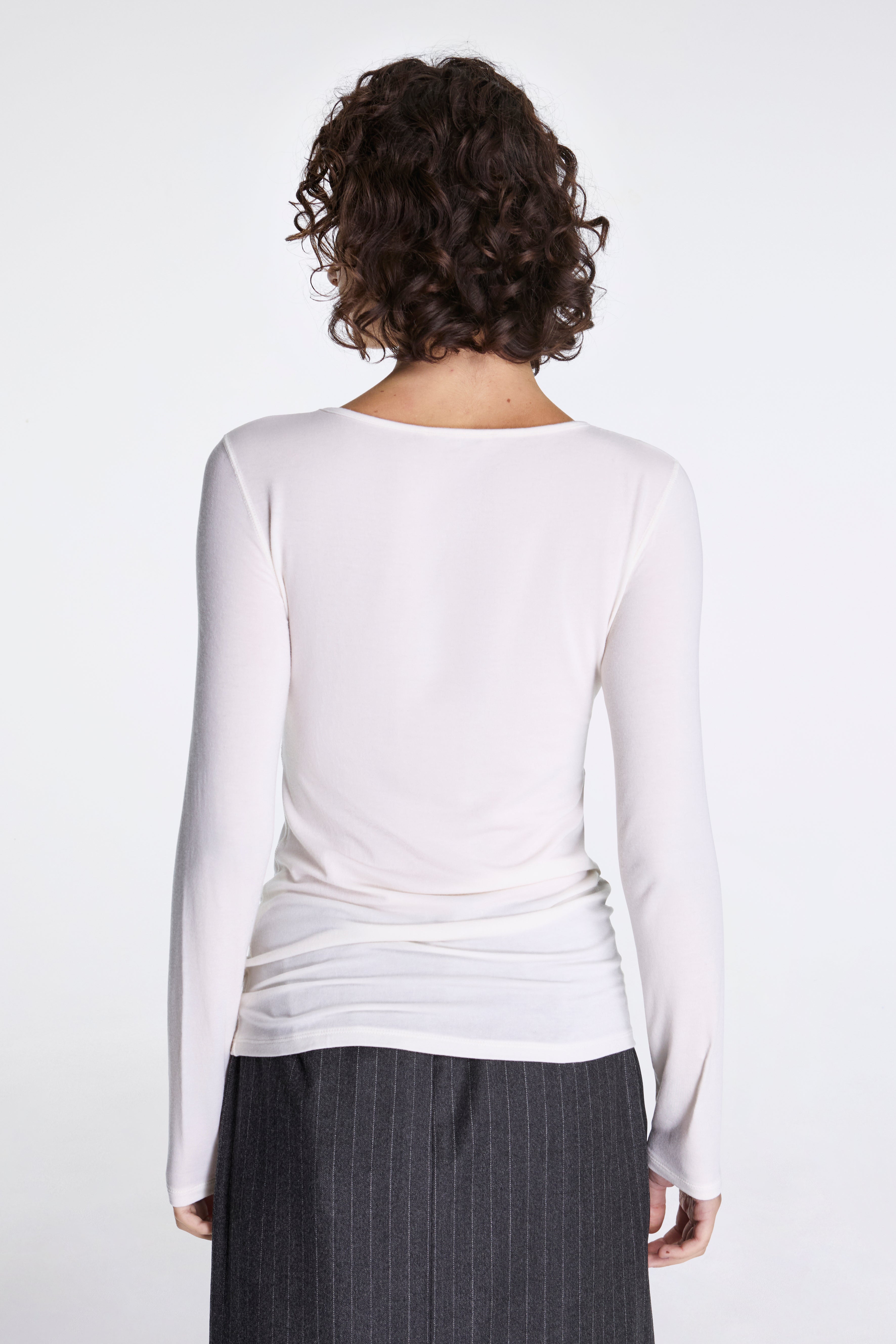 Round T-Shirt Ivory