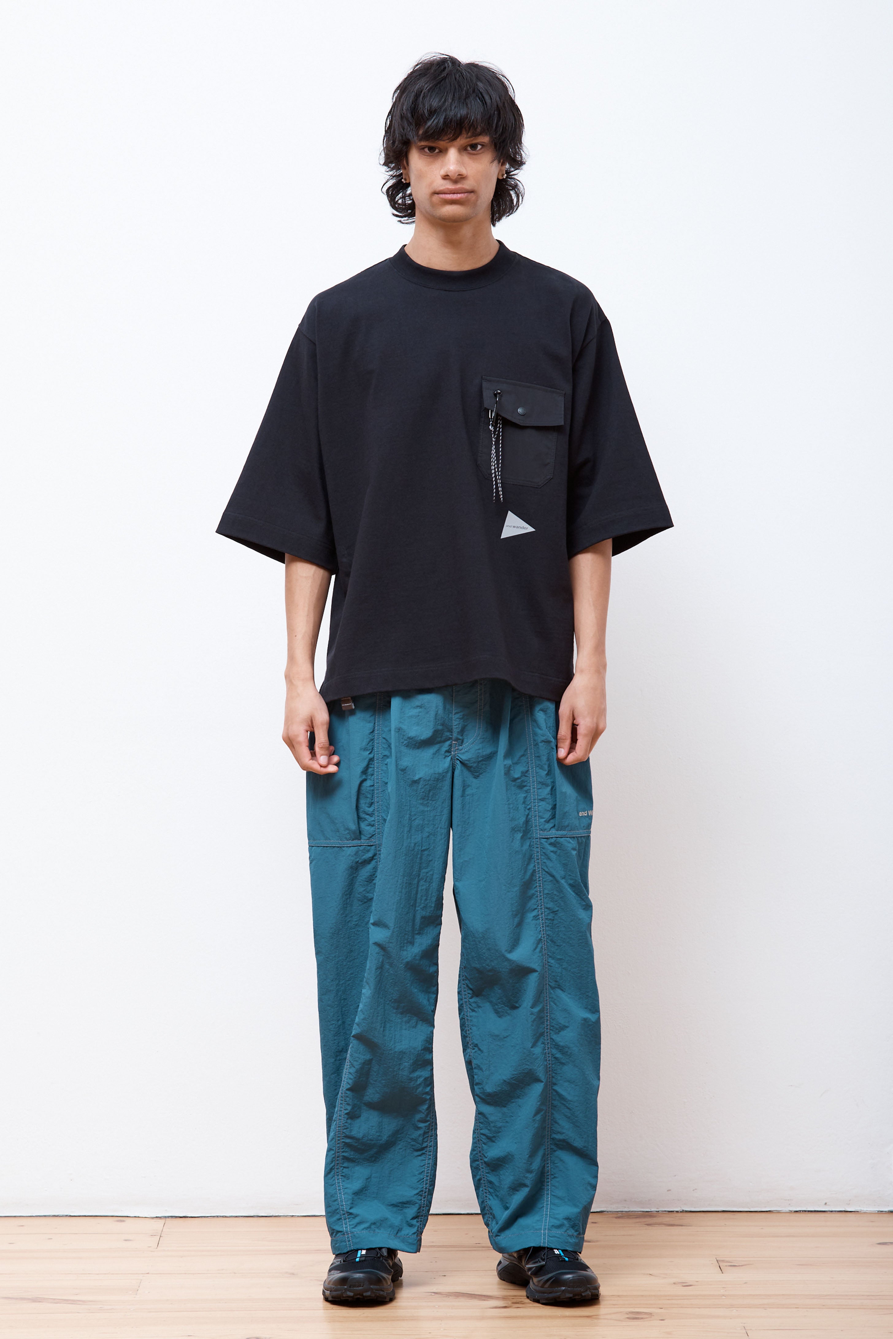 Heavy Cotton Pocket HS T-Shirt Black