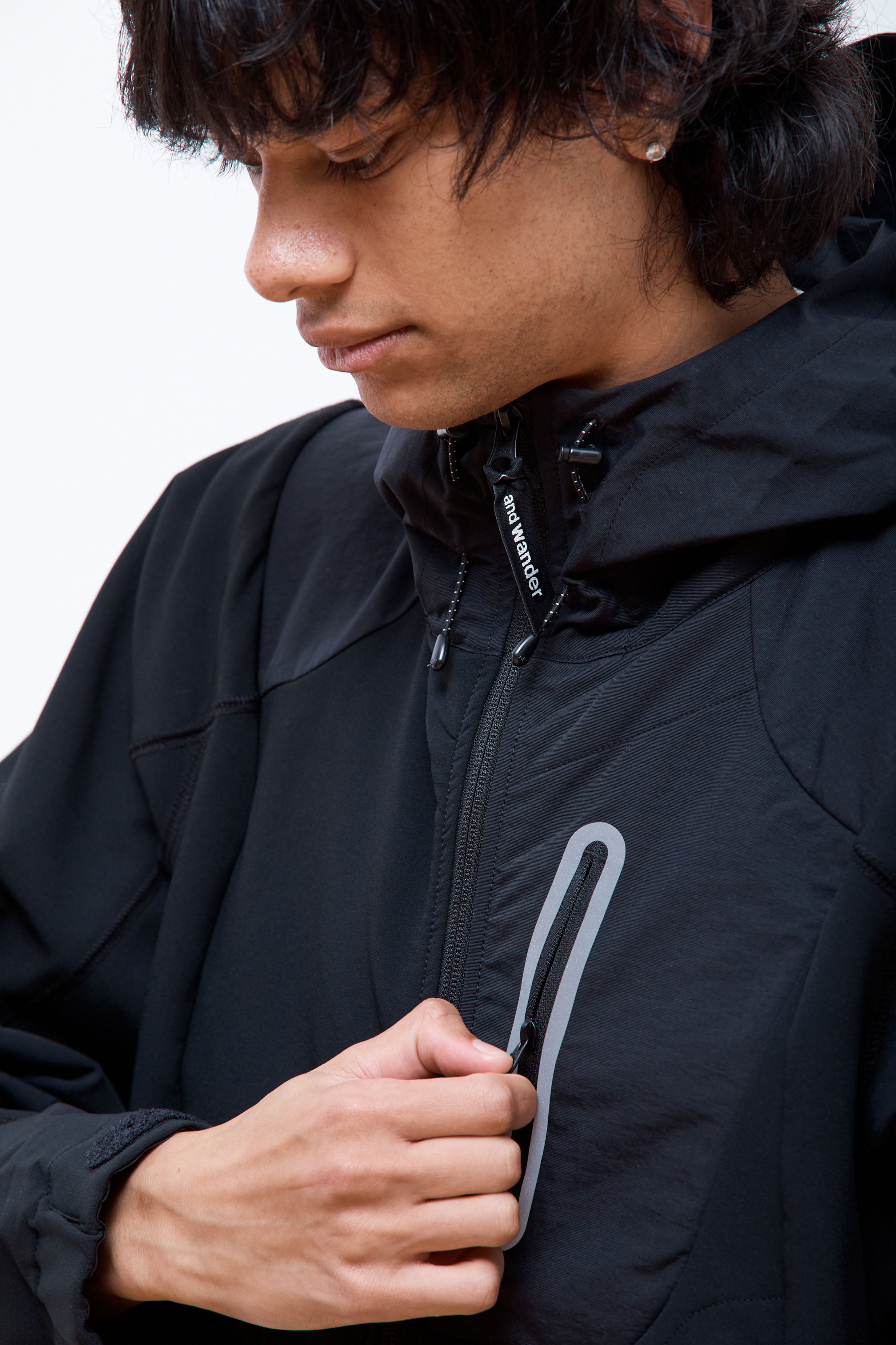 Stretch Shell Jacket Black