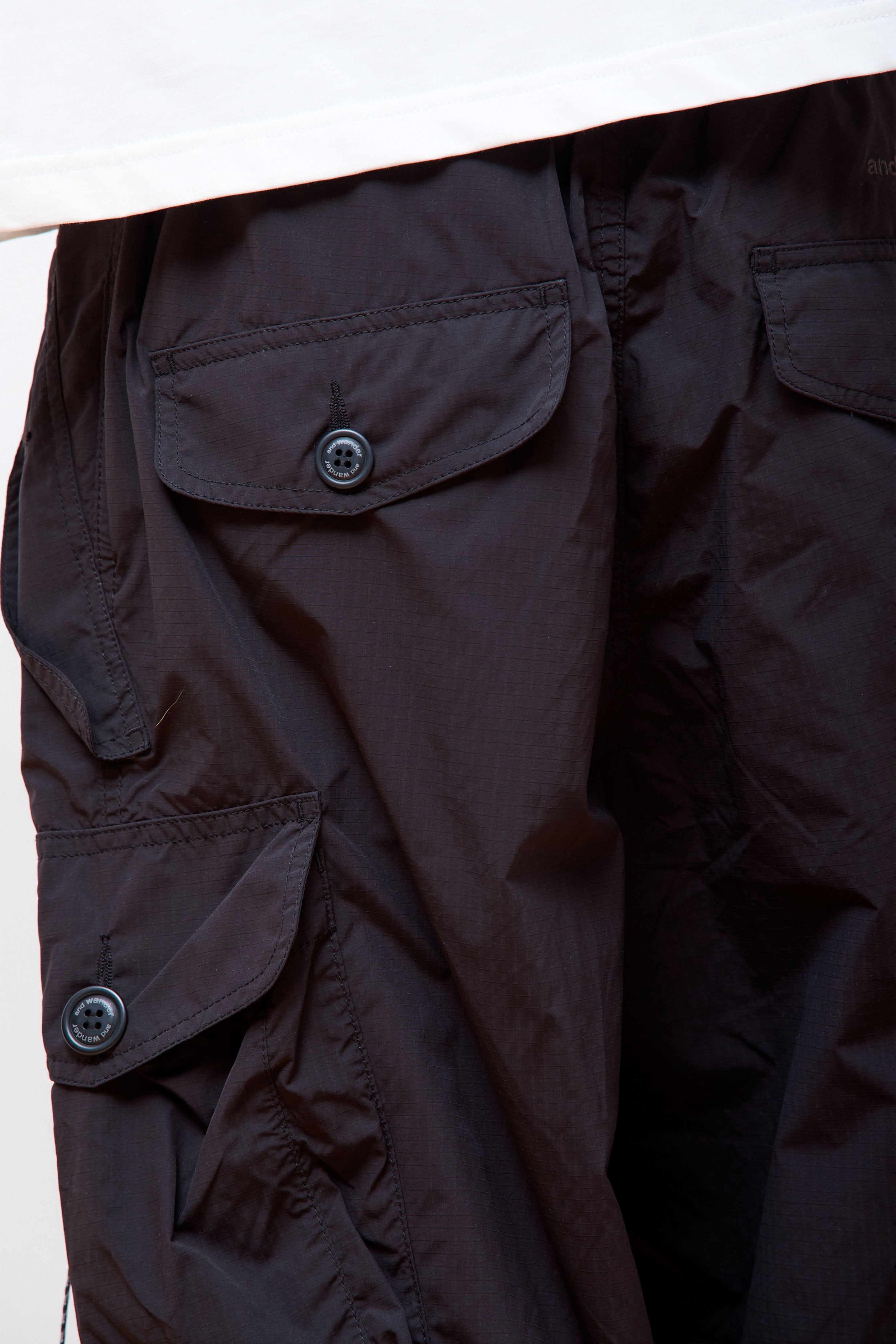 Oversized Cargo Pants Black