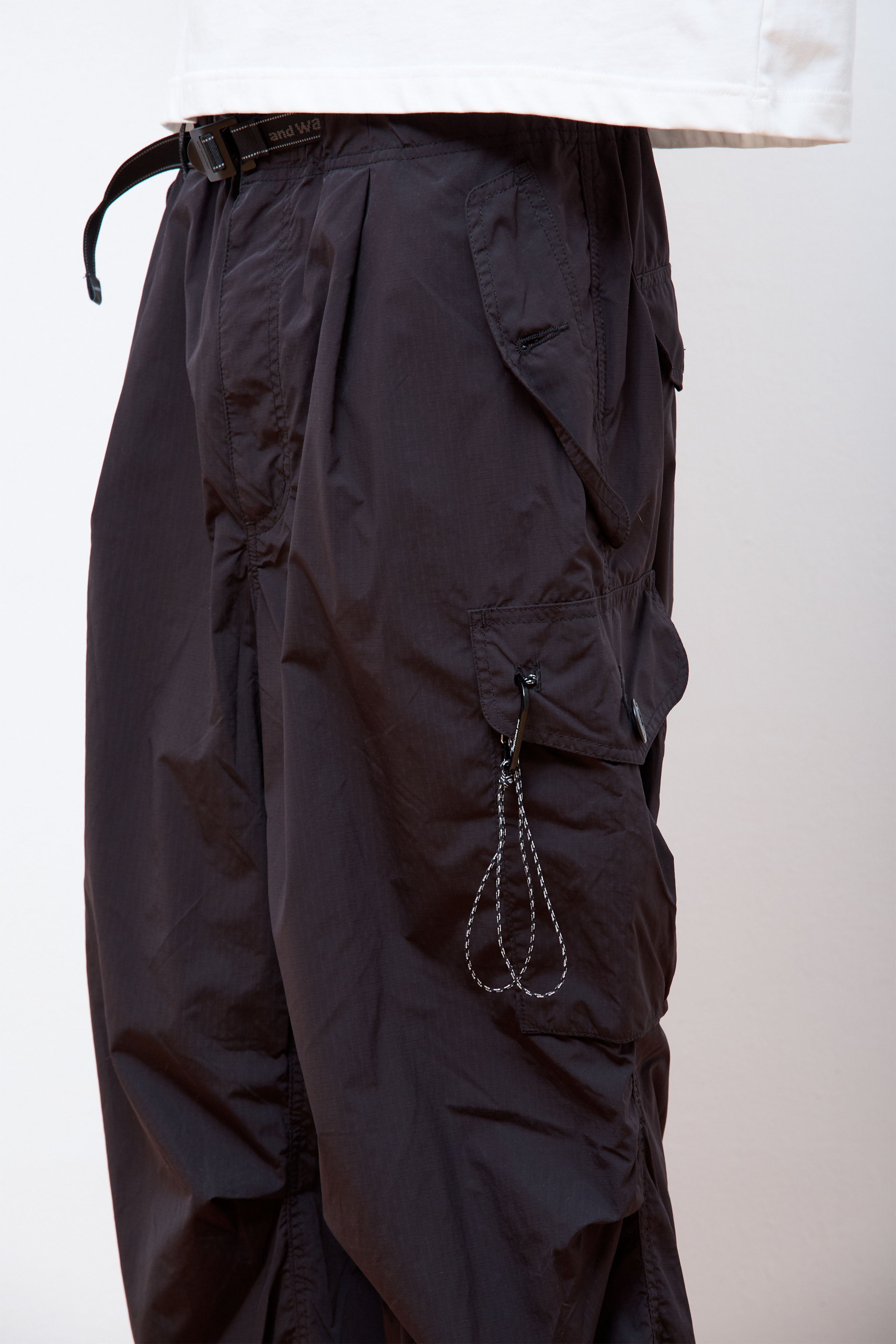 Oversized Cargo Pants Black