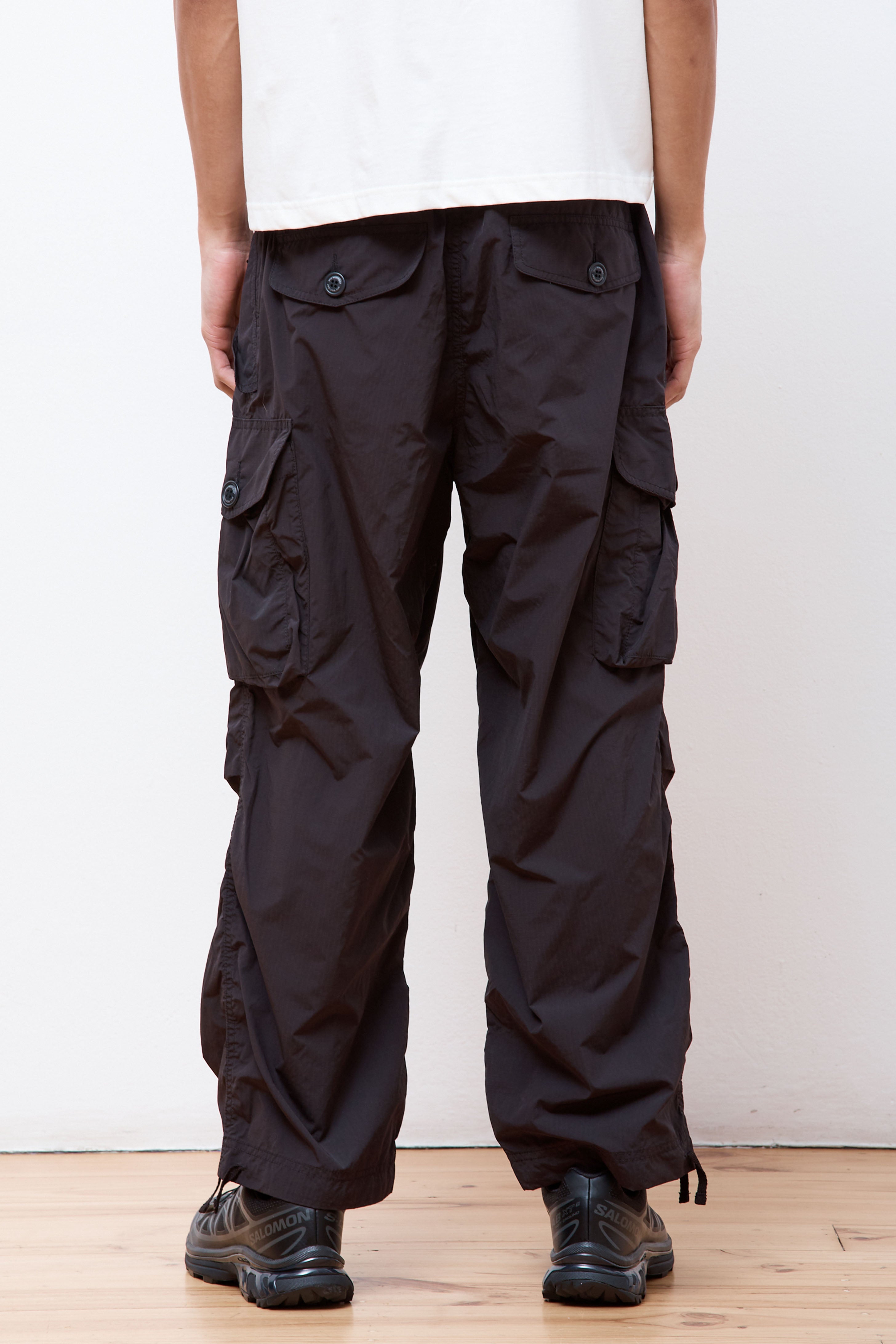 Oversized Cargo Pants Black