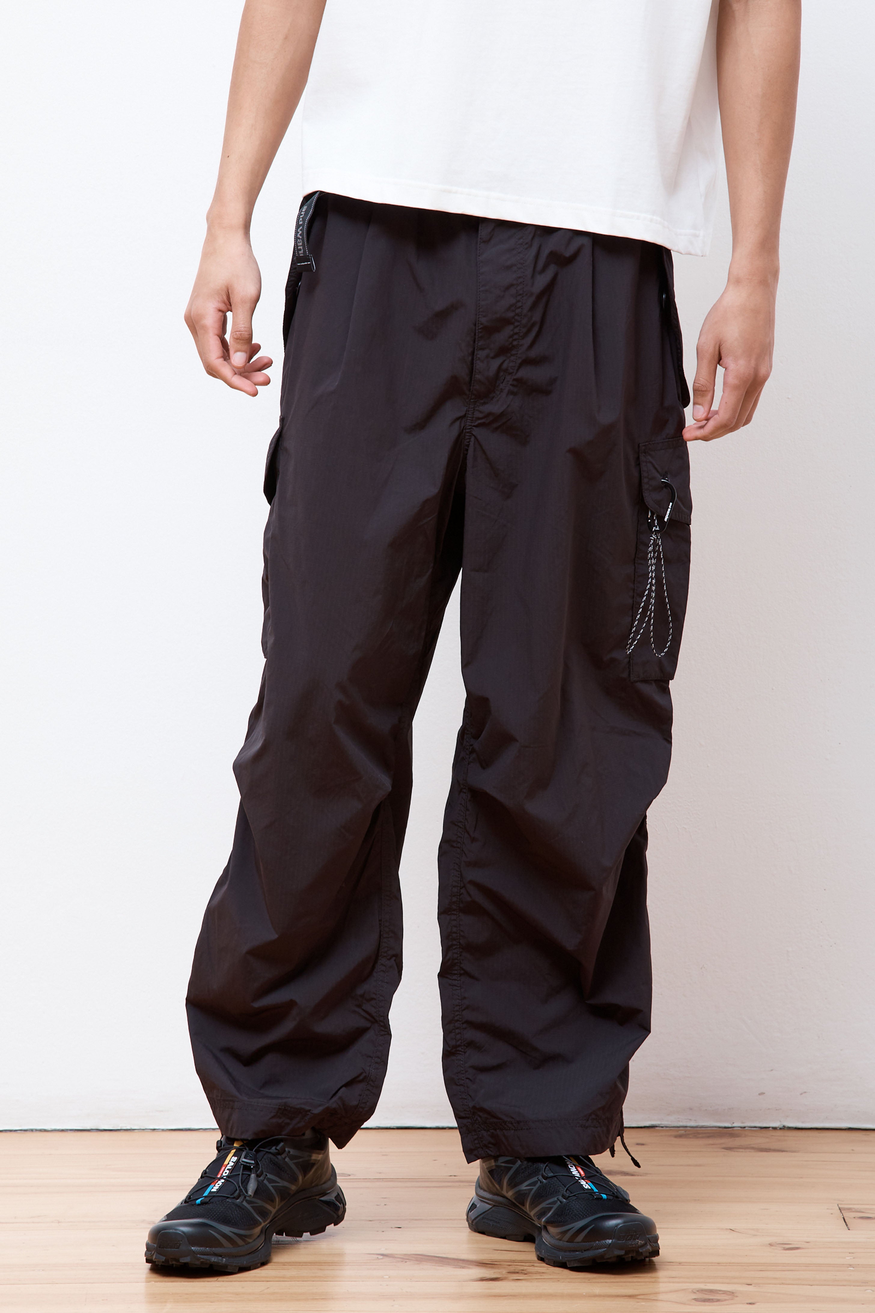 Oversized Cargo Pants Black