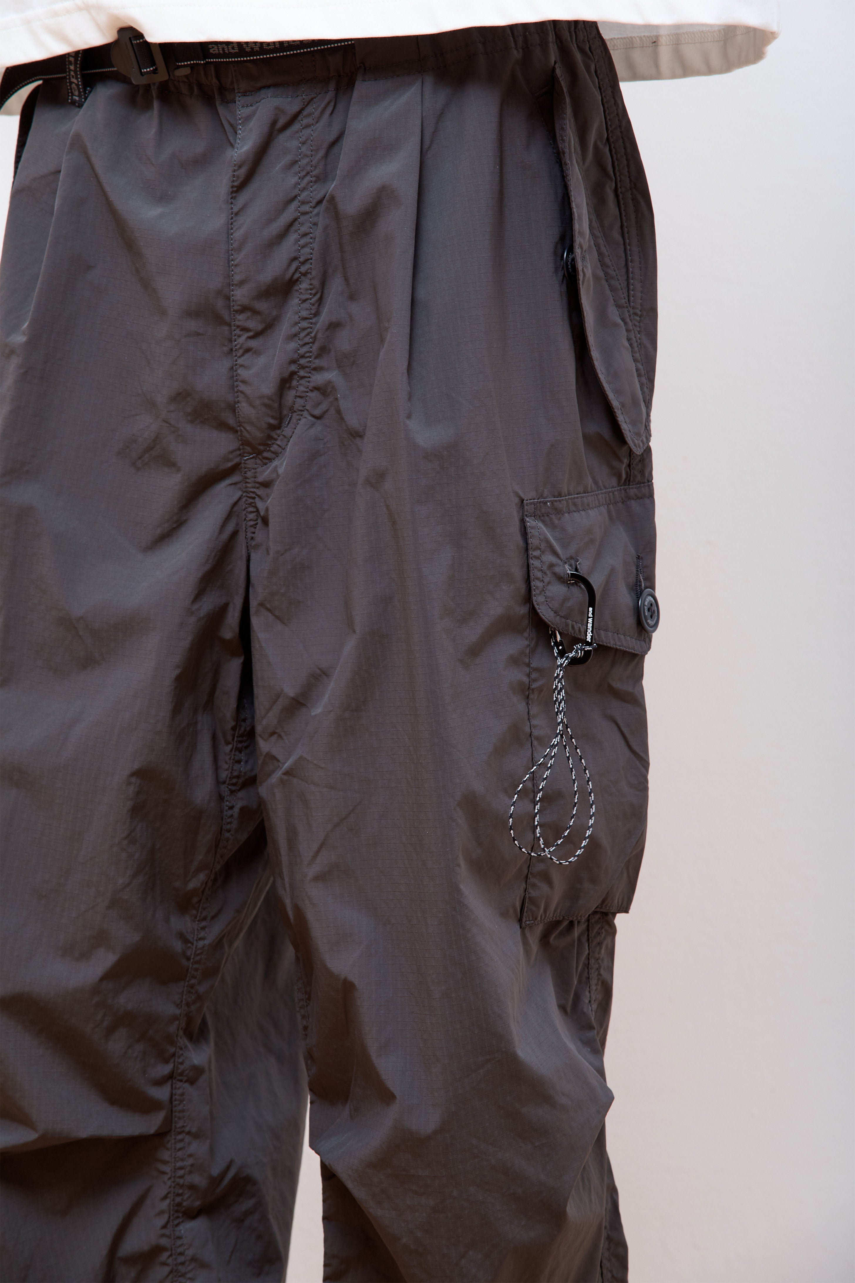 Oversized Cargo Pants Charcoal