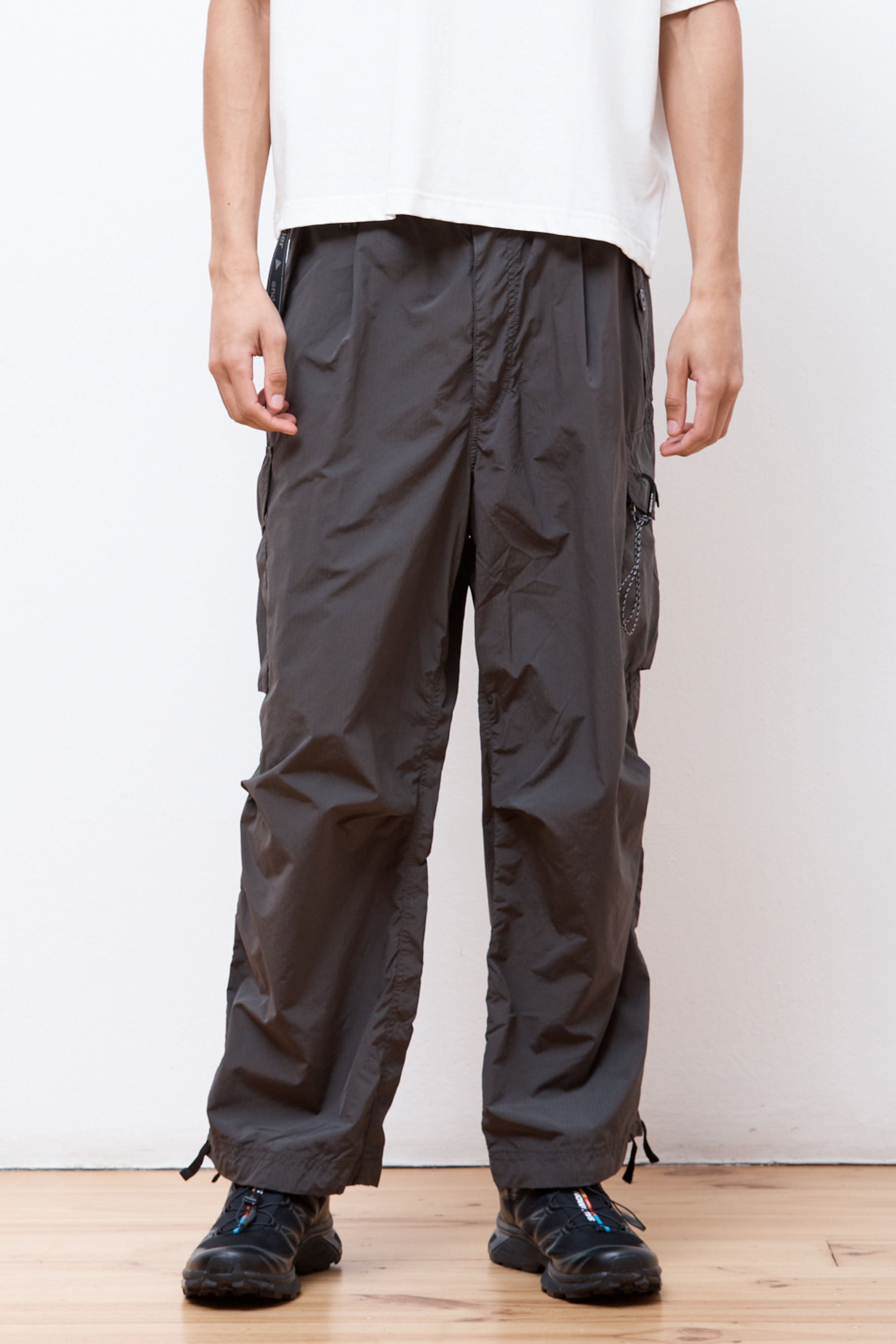 Oversized Cargo Pants Charcoal