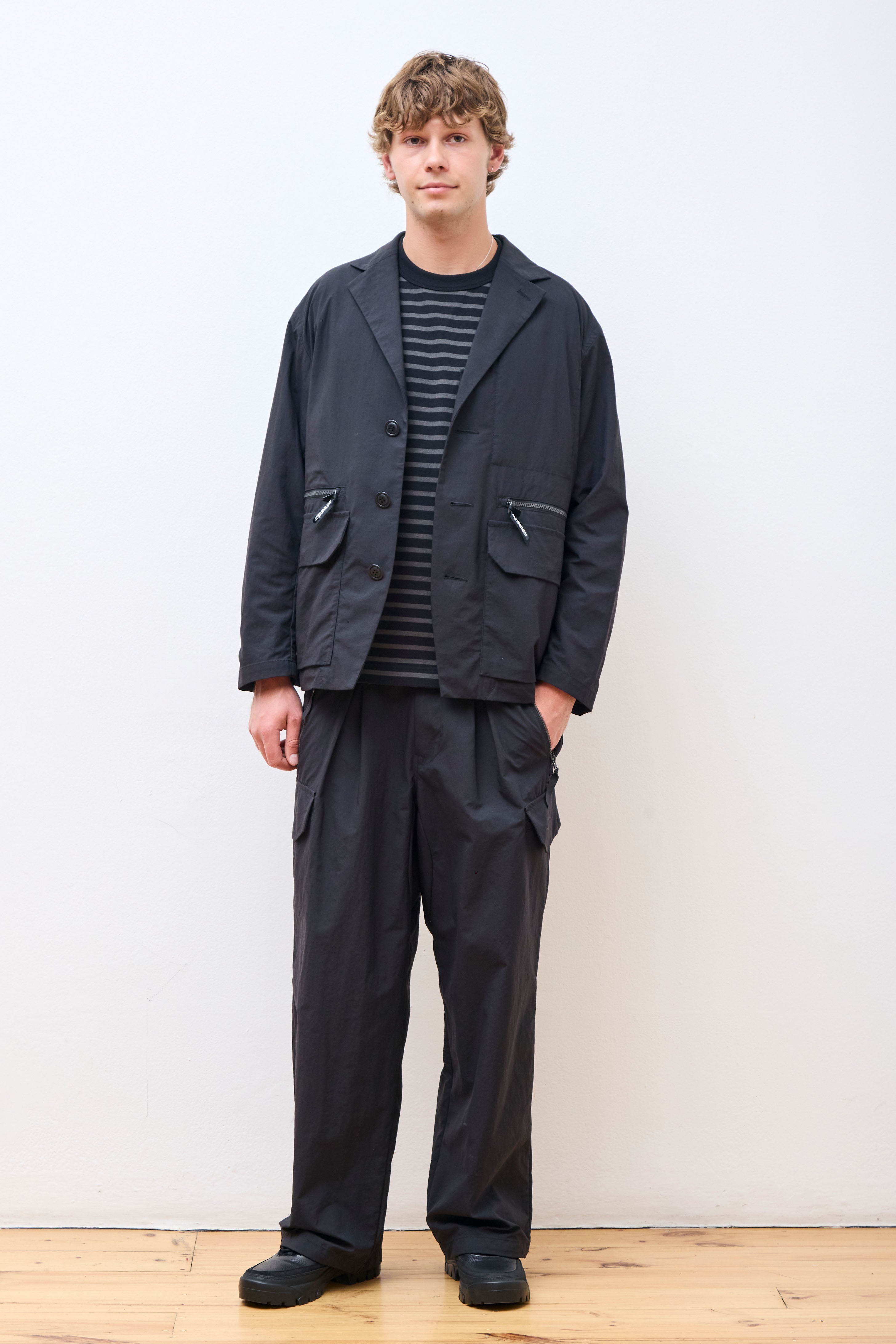 Twill Jacket (M) Black