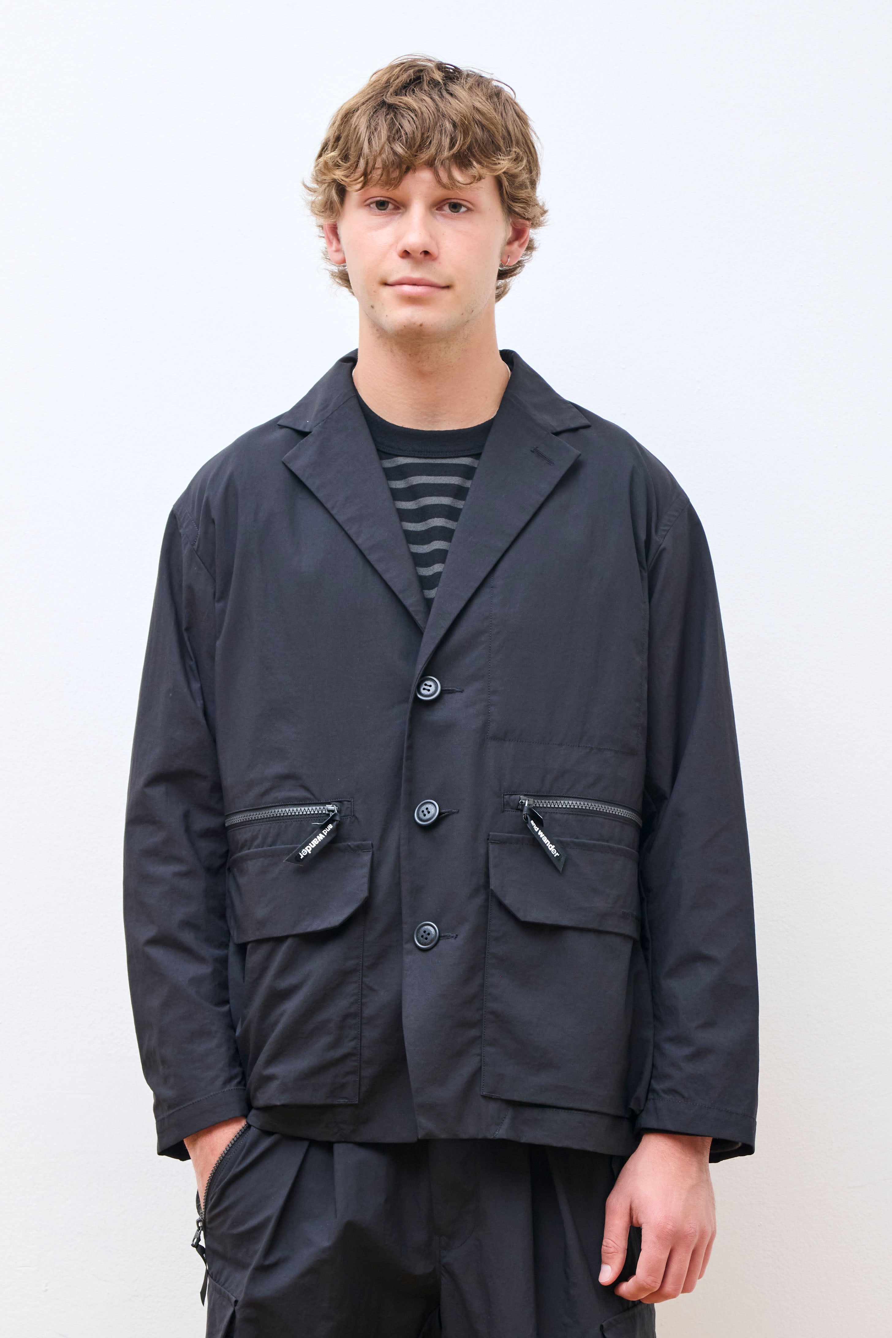 Twill Jacket (M) Black