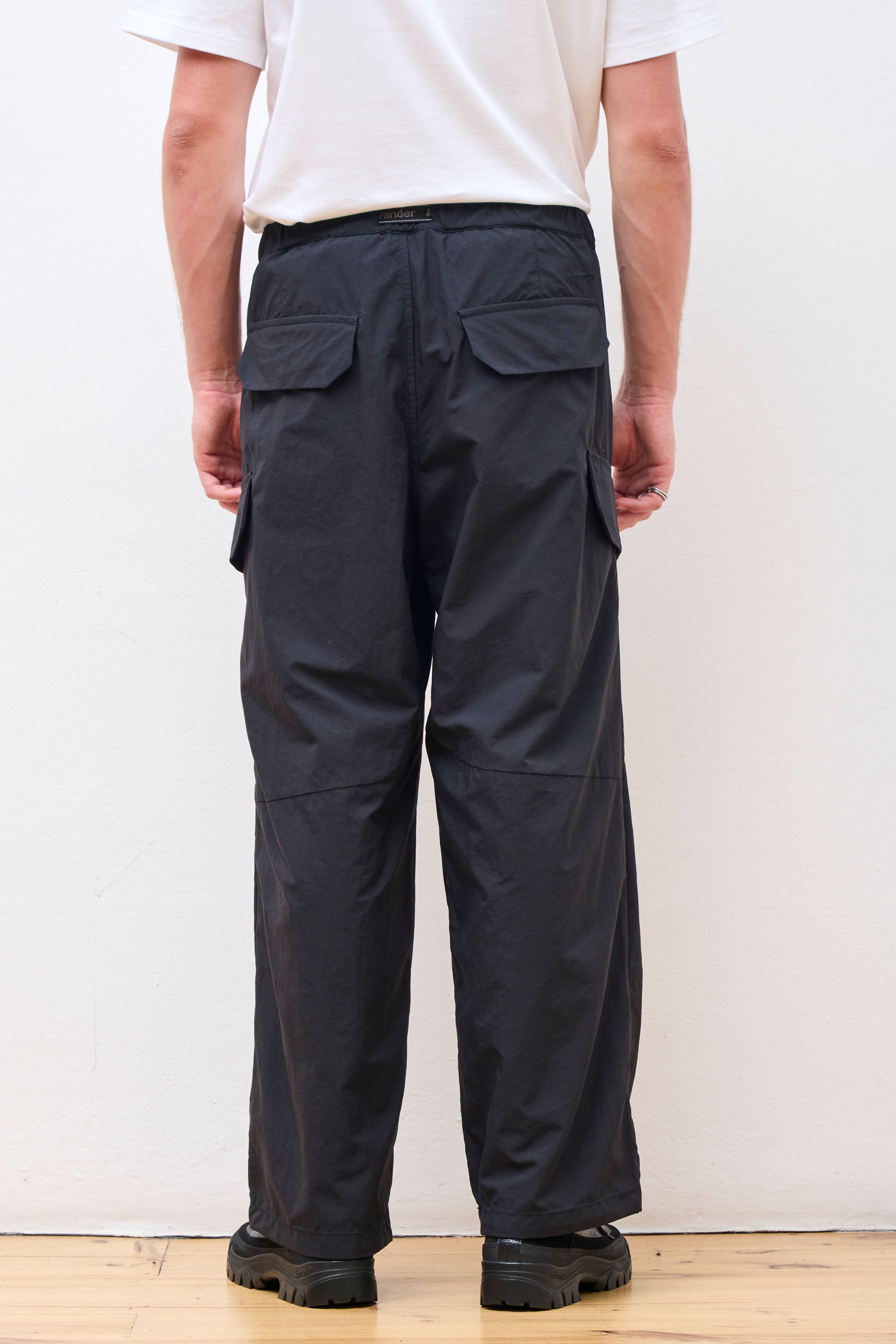 Twill Pants Black