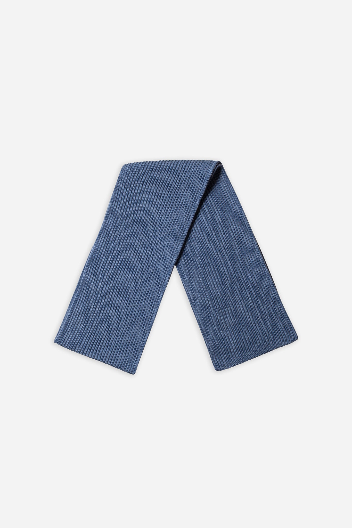 Short Scarf Light Indigo