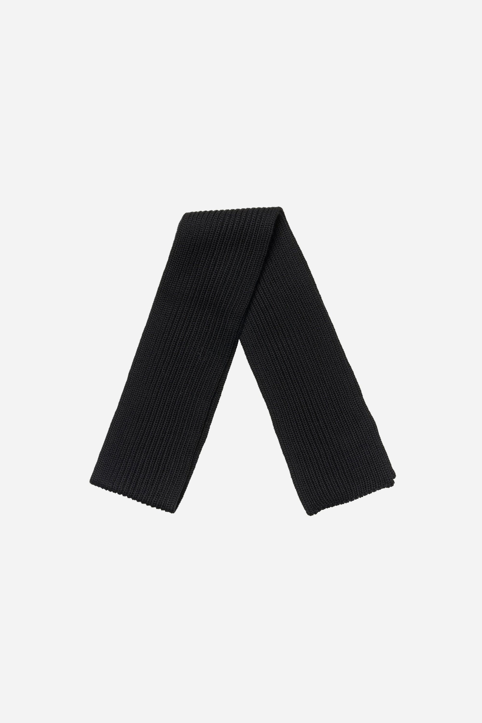 Short Scarf Black
