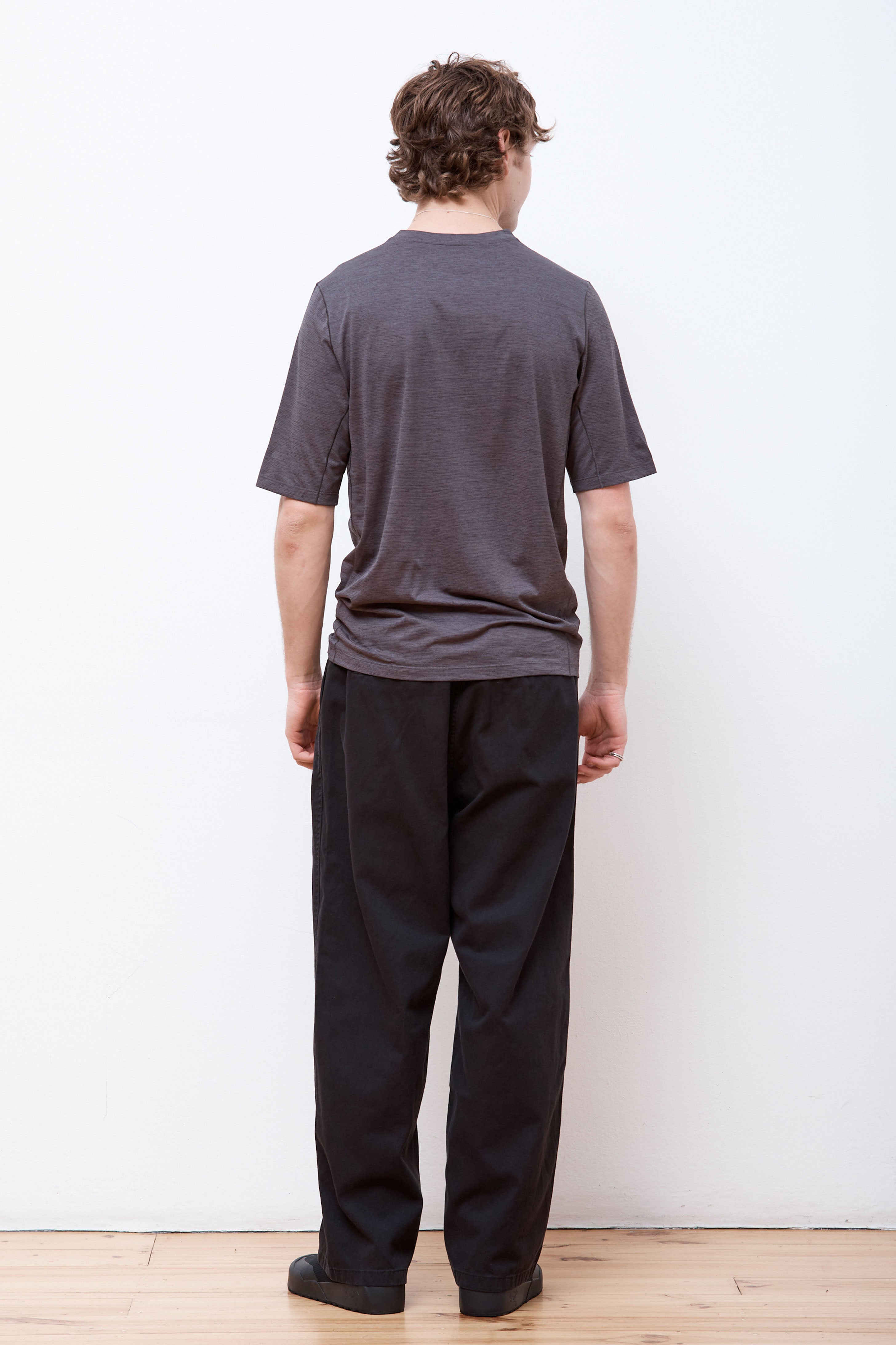 Cormac Crew SS M Black Heather