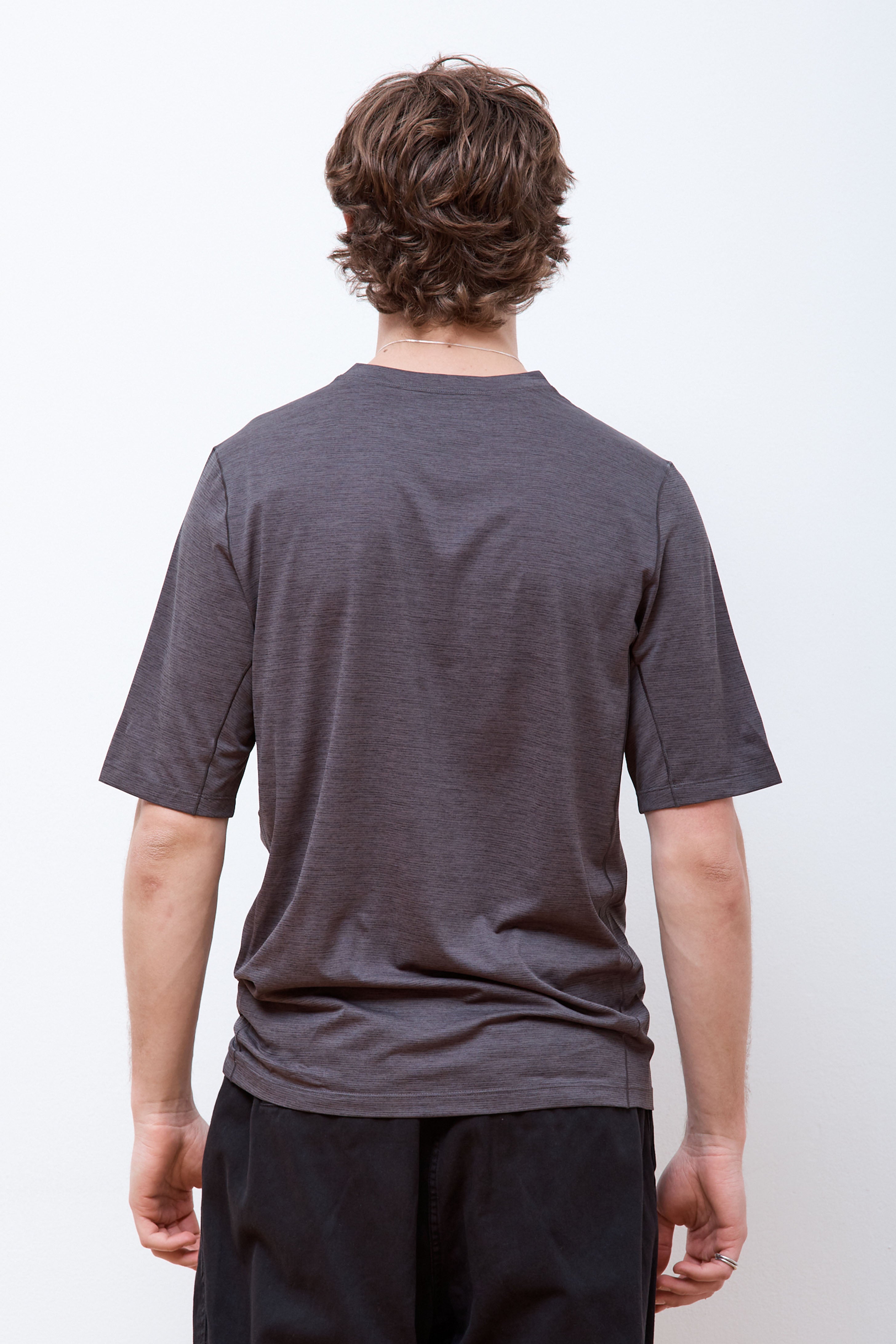 Cormac Crew SS M Black Heather