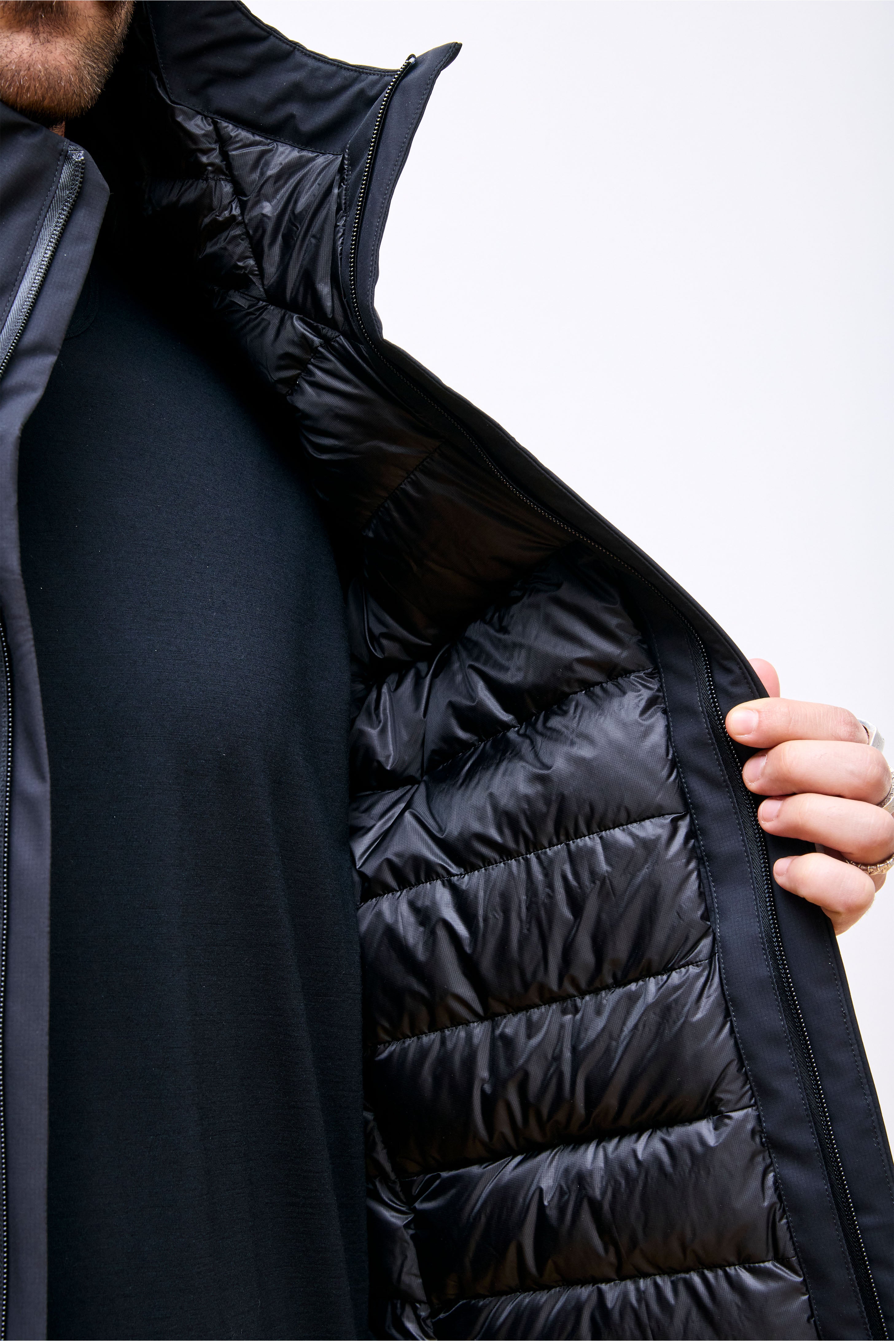 Altus Down Jacket M Black