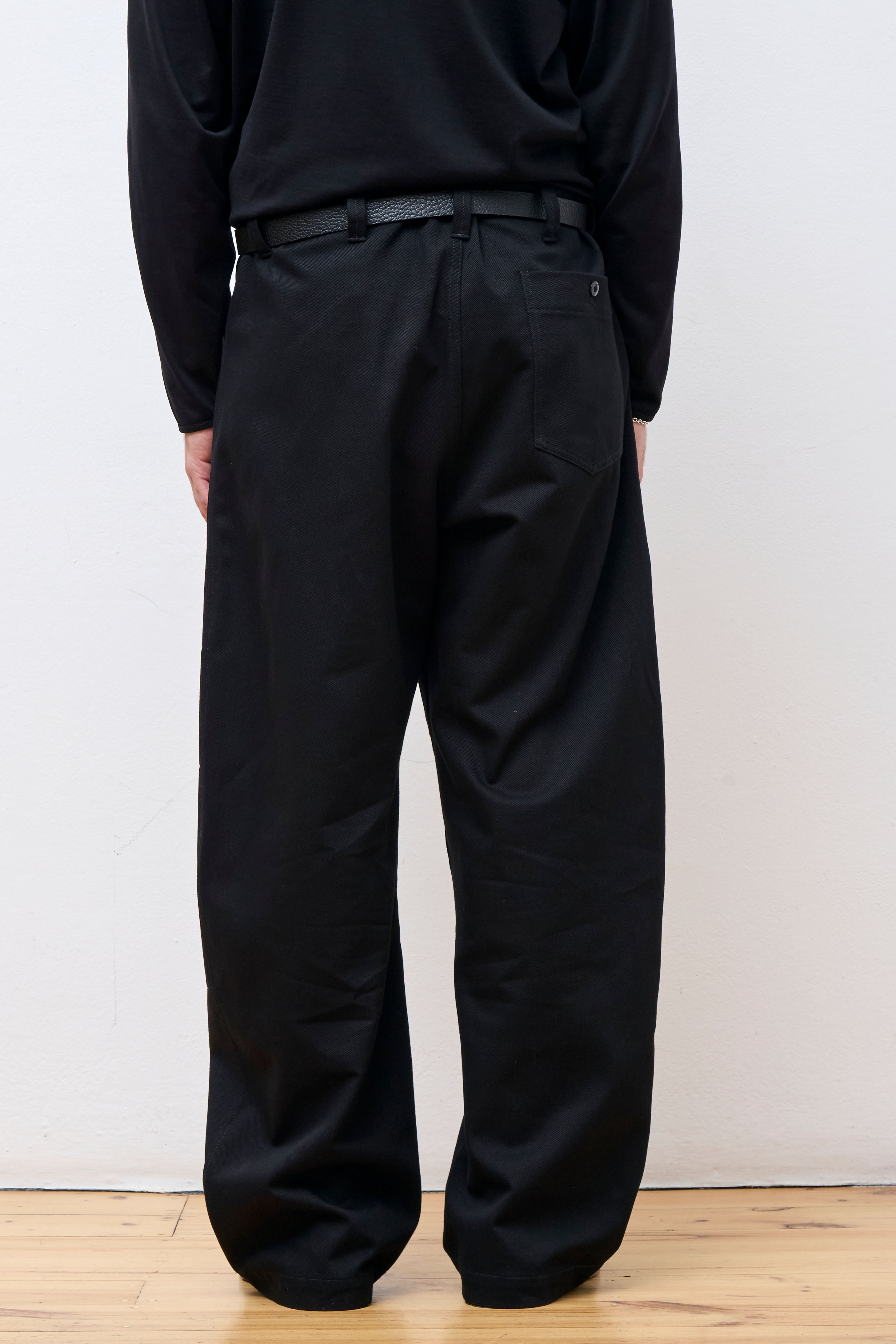 Big Work Pants Black