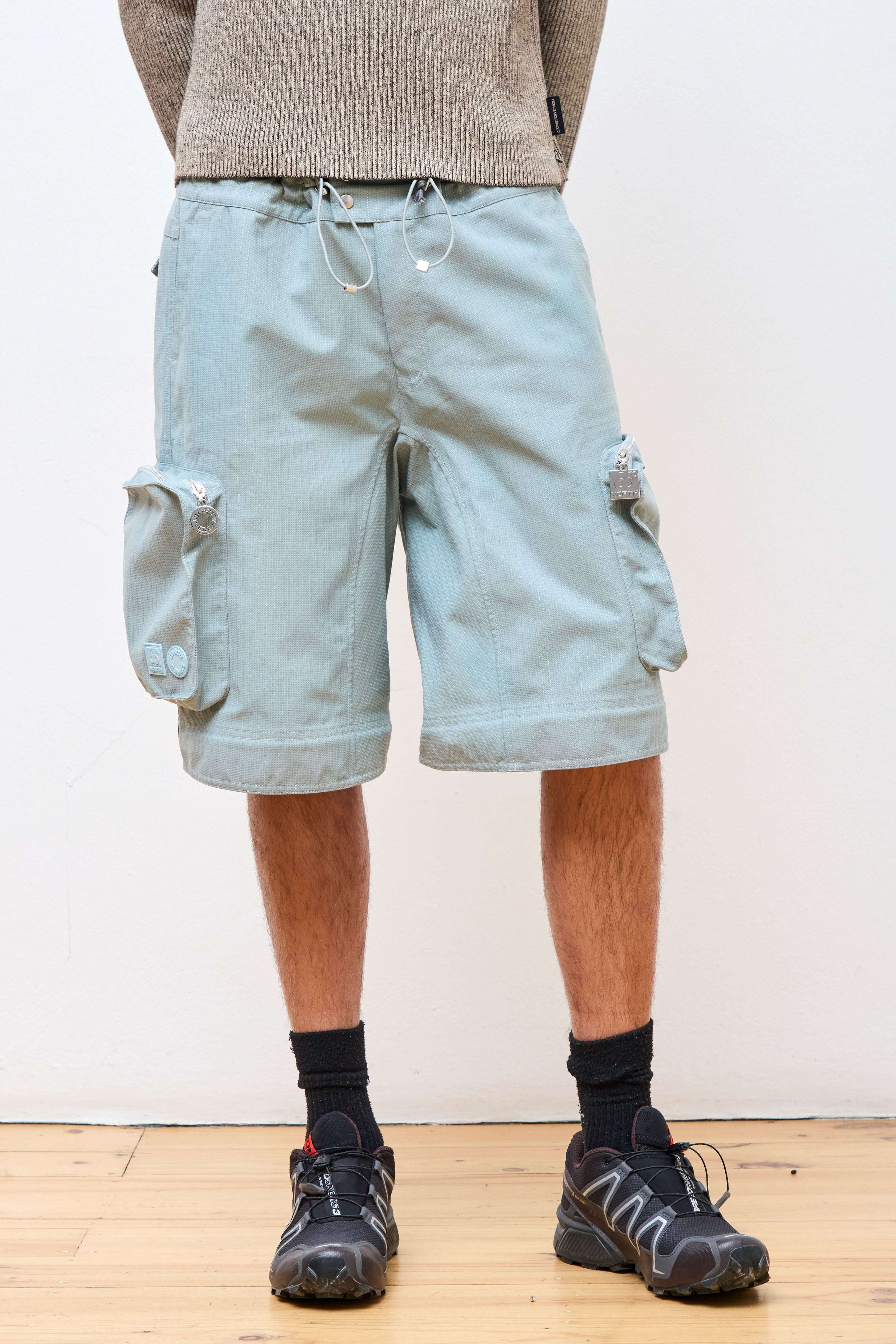 CC Dyed Zip-Off Reflective Pants Glacier Blue