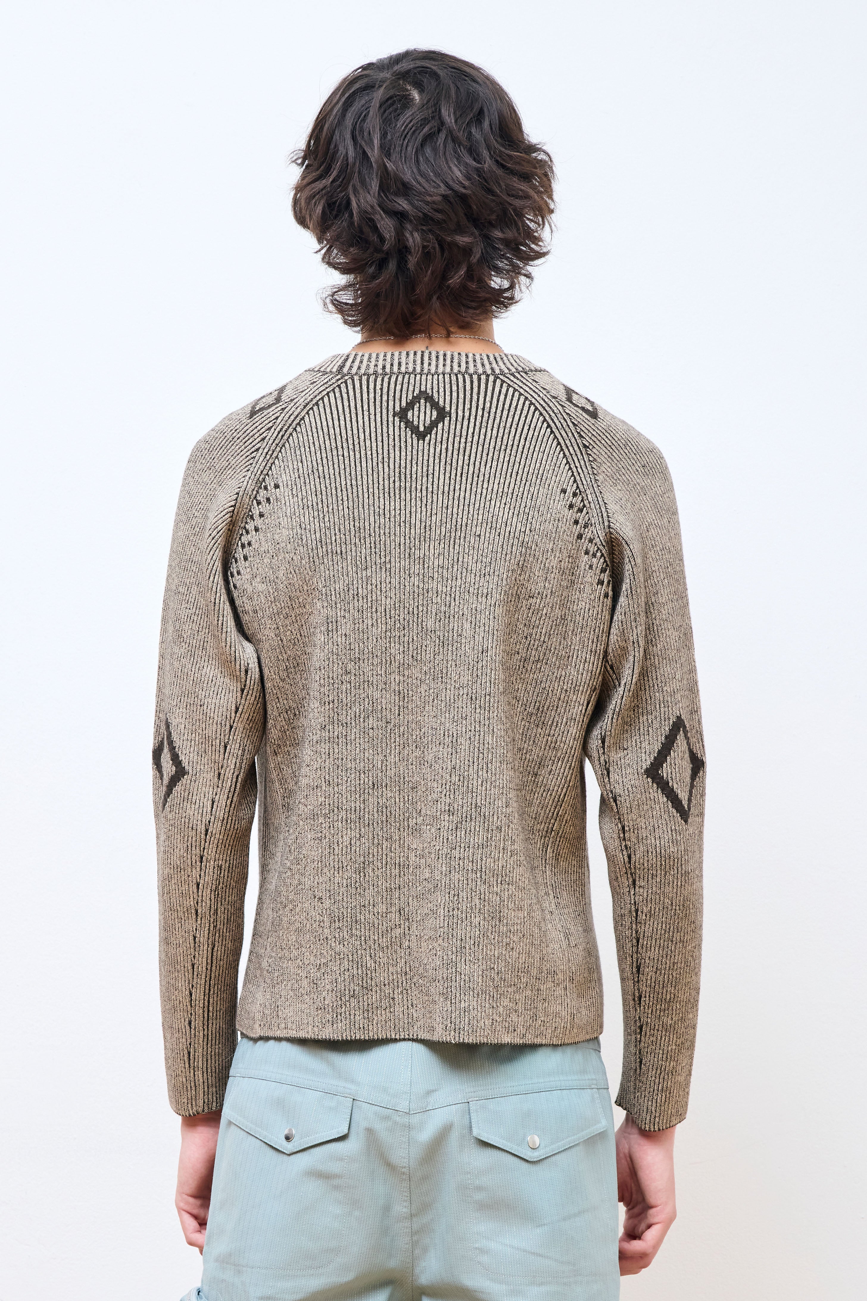 CC Knit Sweater Earth Brown