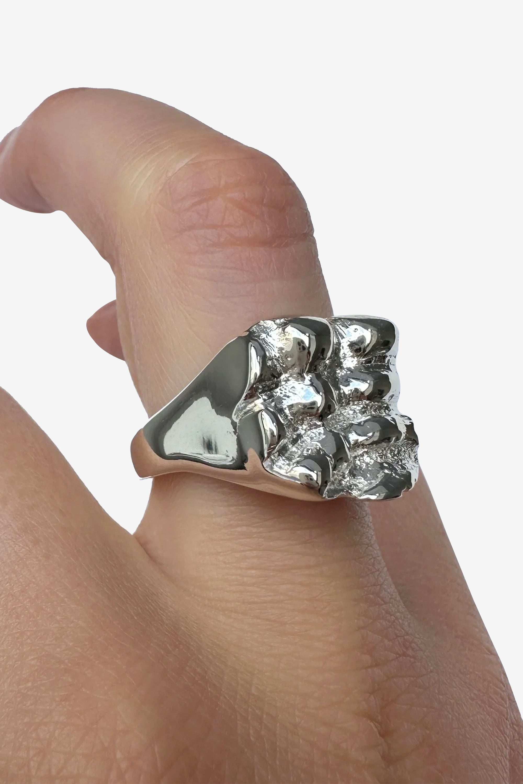 CC x OCTi Shell Signet (Small) 925 Silver