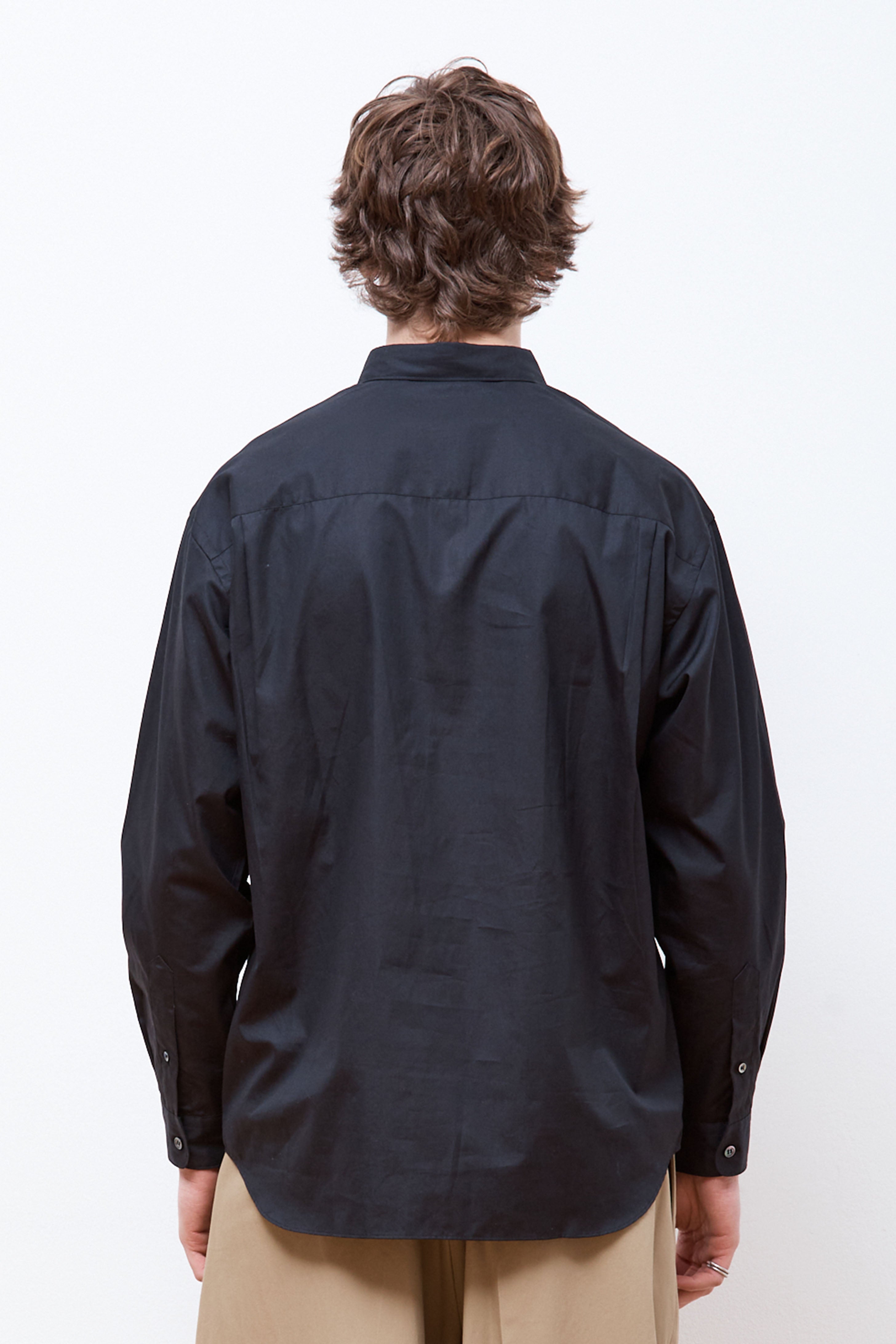 Cotton Logo Shirt Black