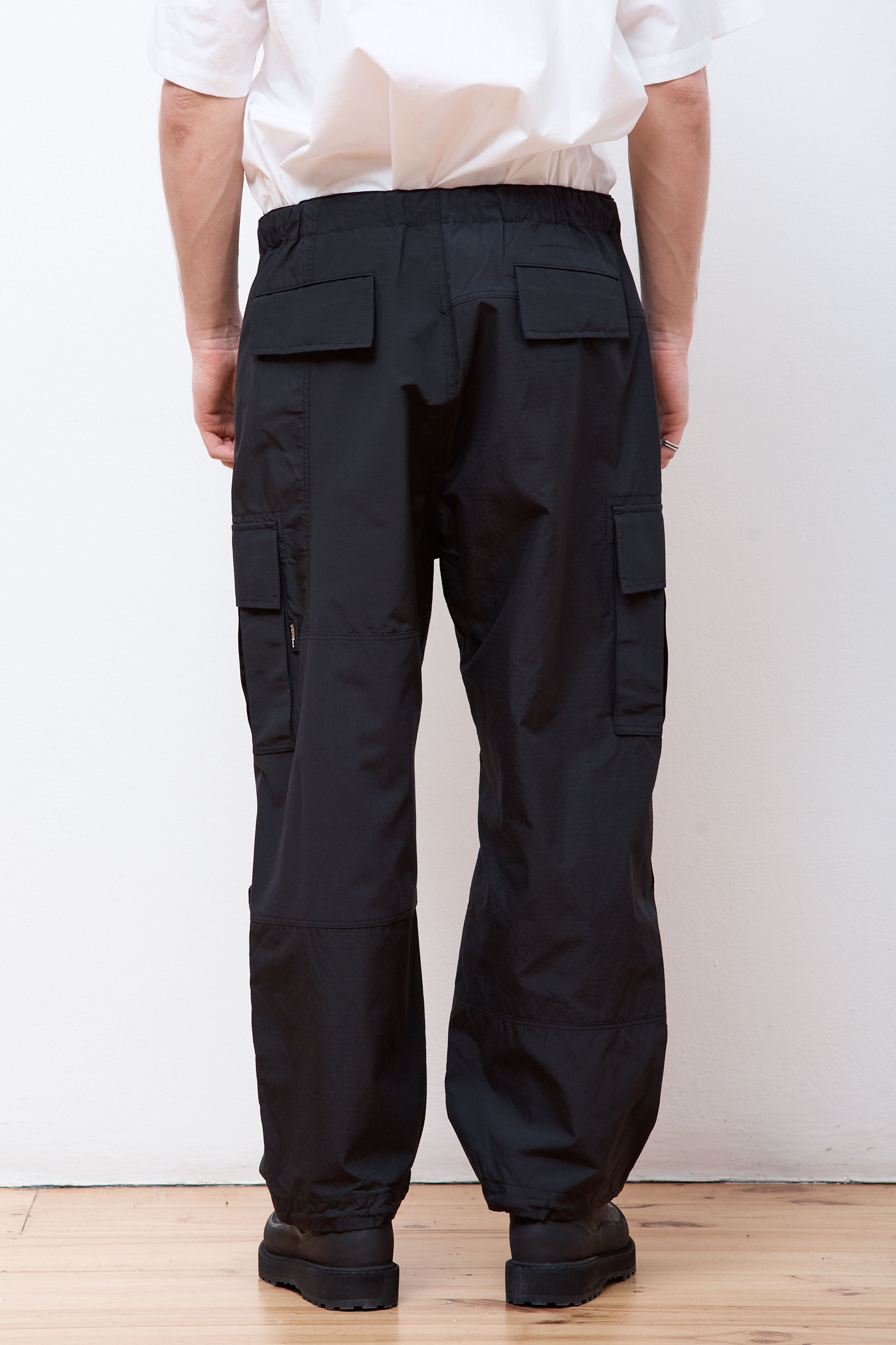 Patchwork Cargo Pants Black Mix