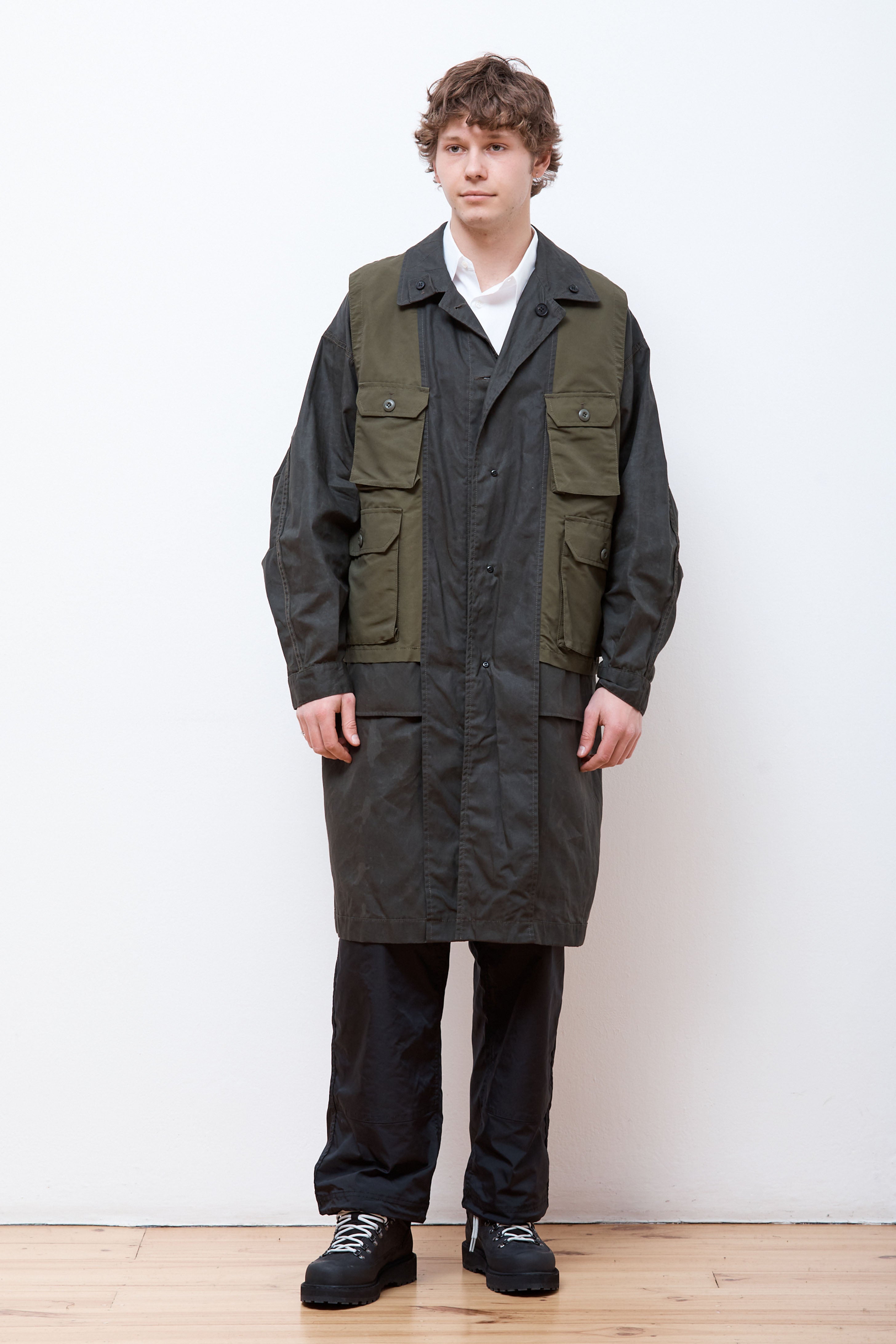 Oiled Overcoat Khaki