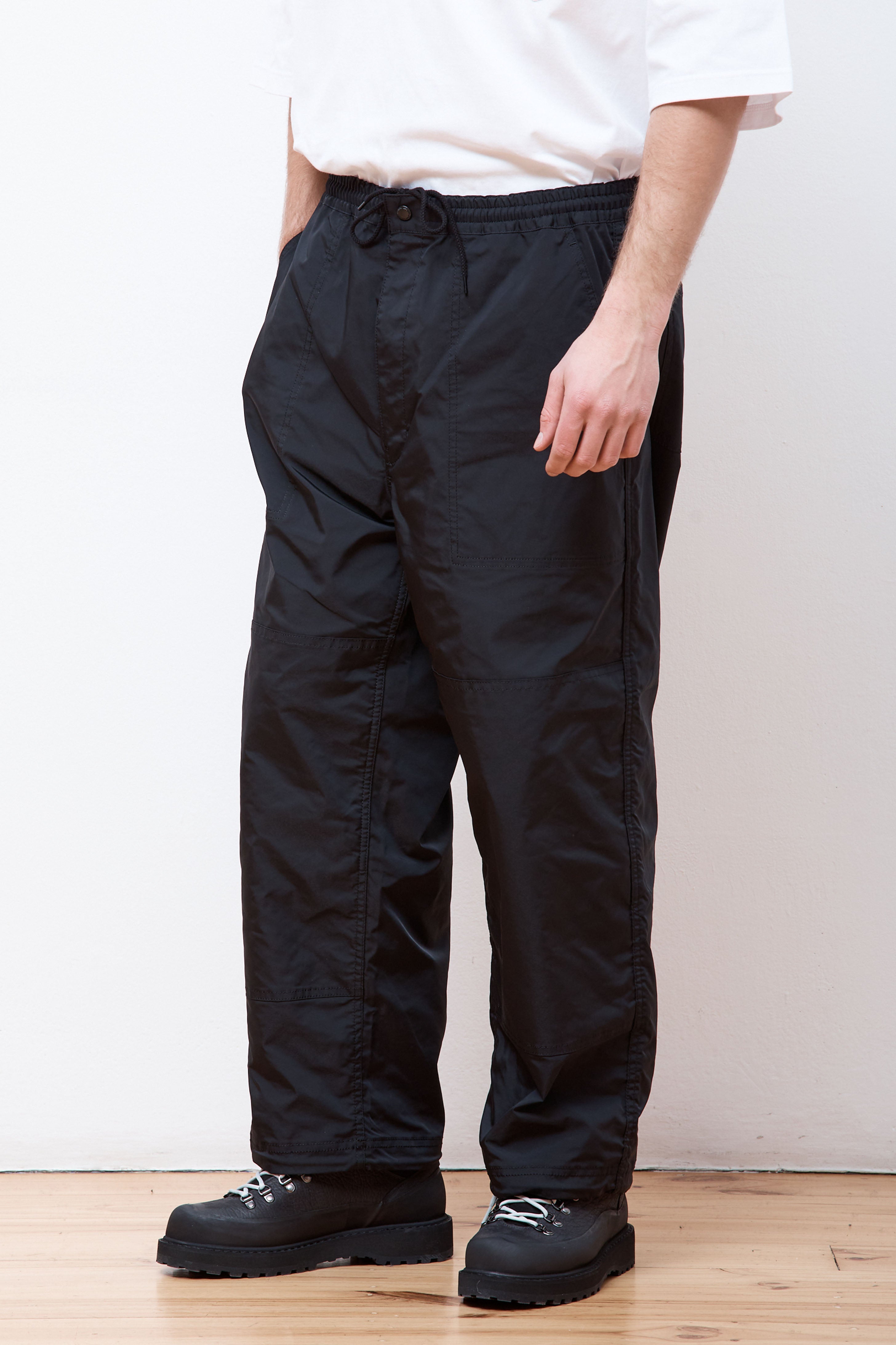 COMME des GARCONS HOMME Polyester Pants Black