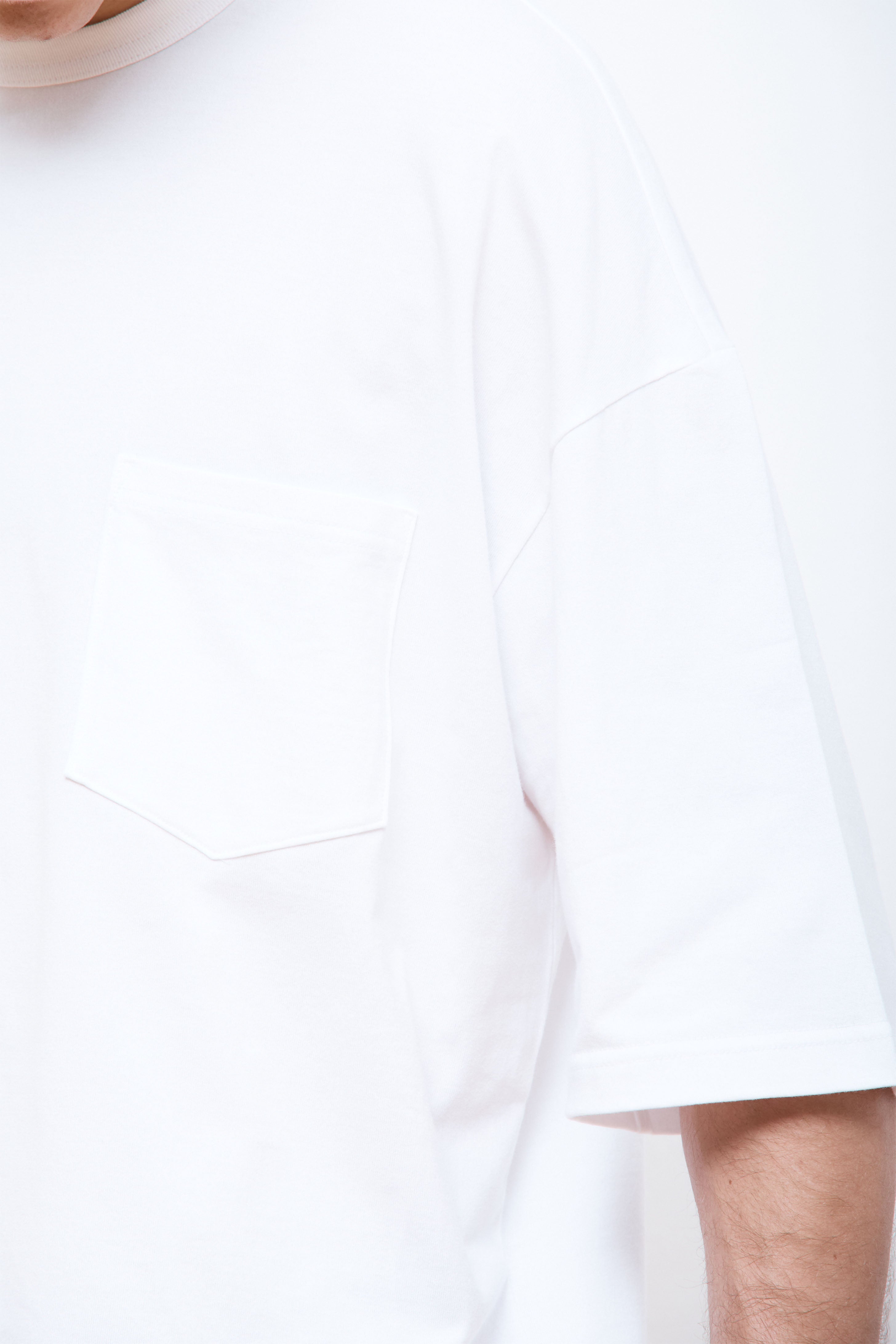 Cotton Pocket T-Shirt White