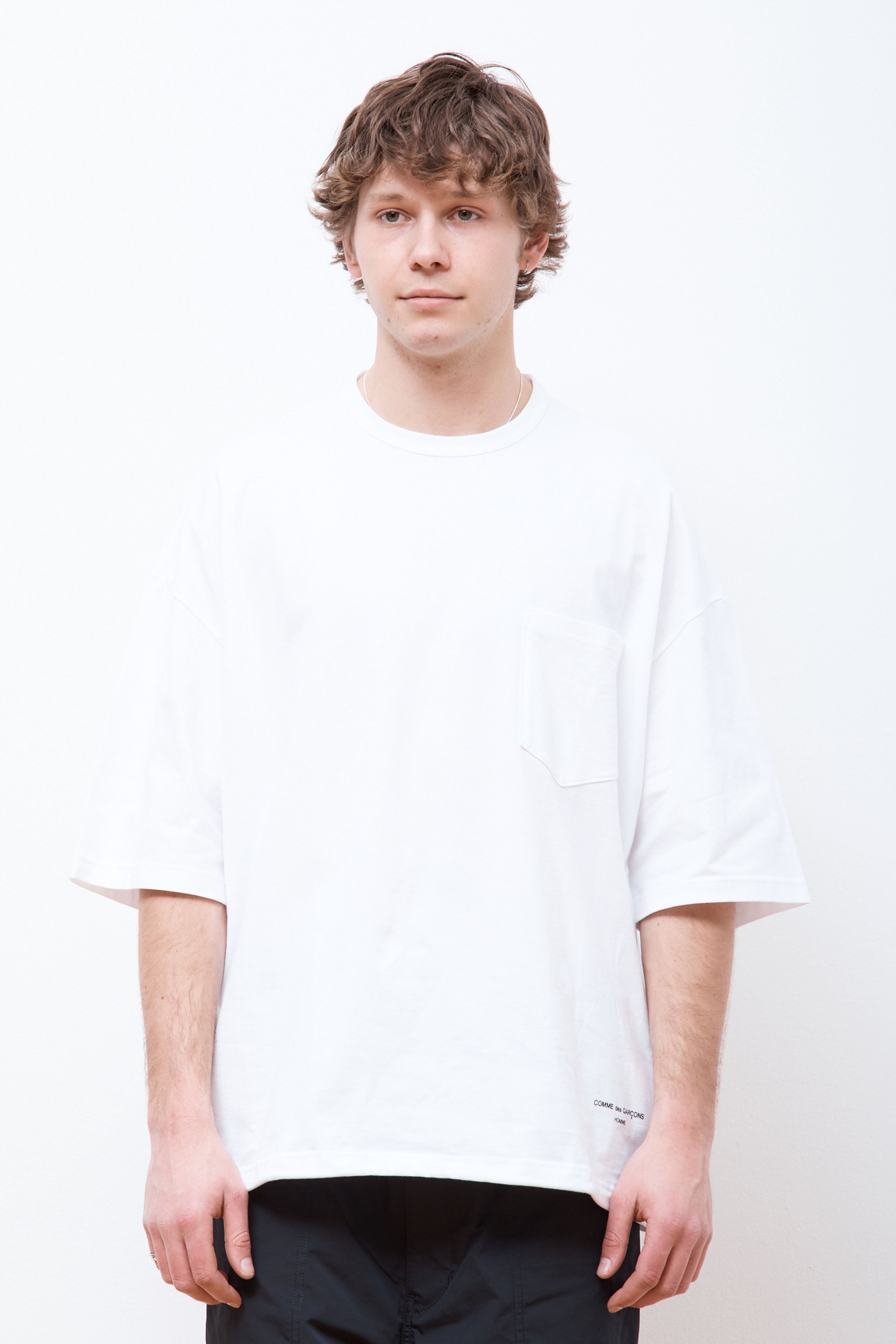 Cotton Pocket T-Shirt White