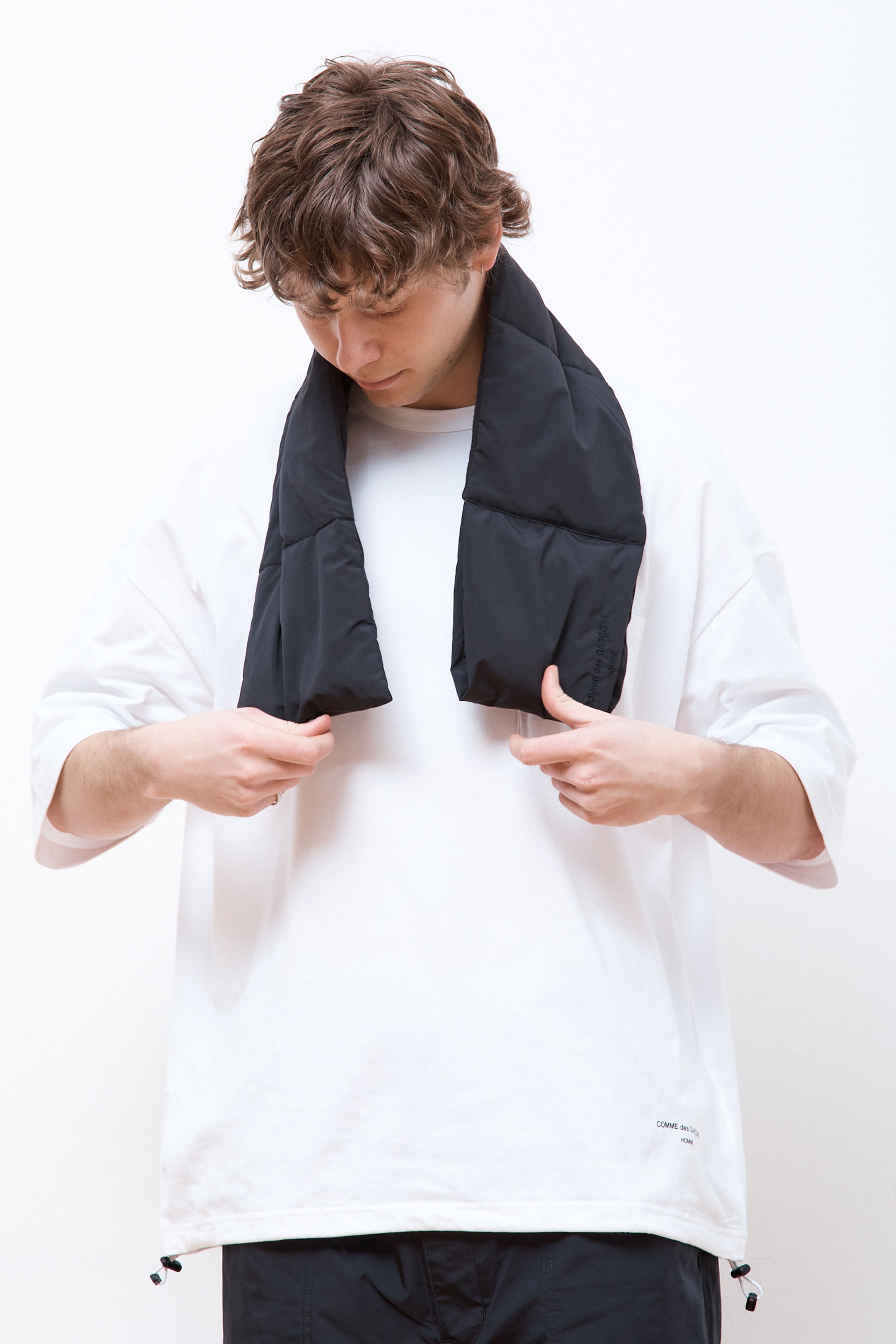 Puffer Scarf Black