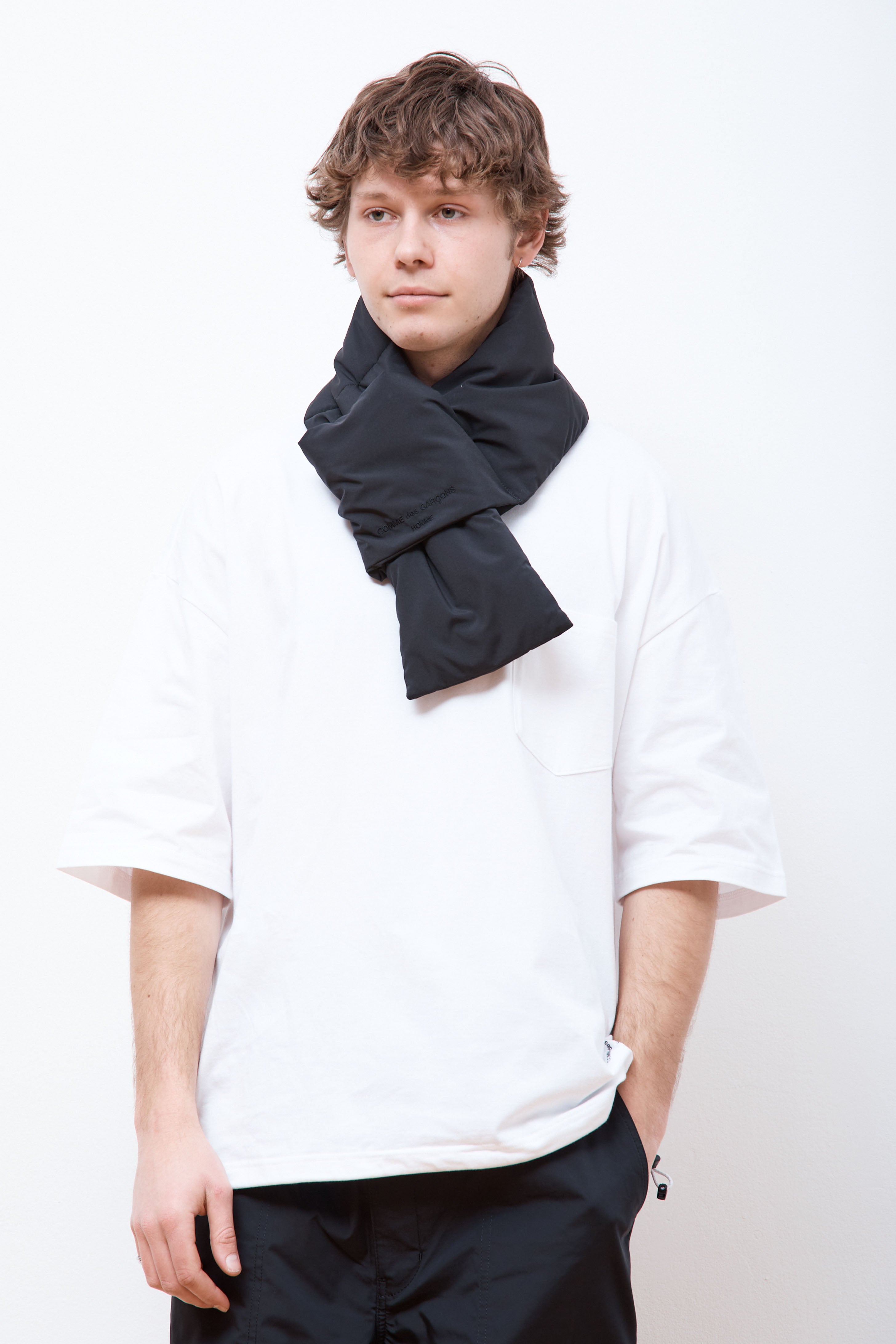 Puffer Scarf Black