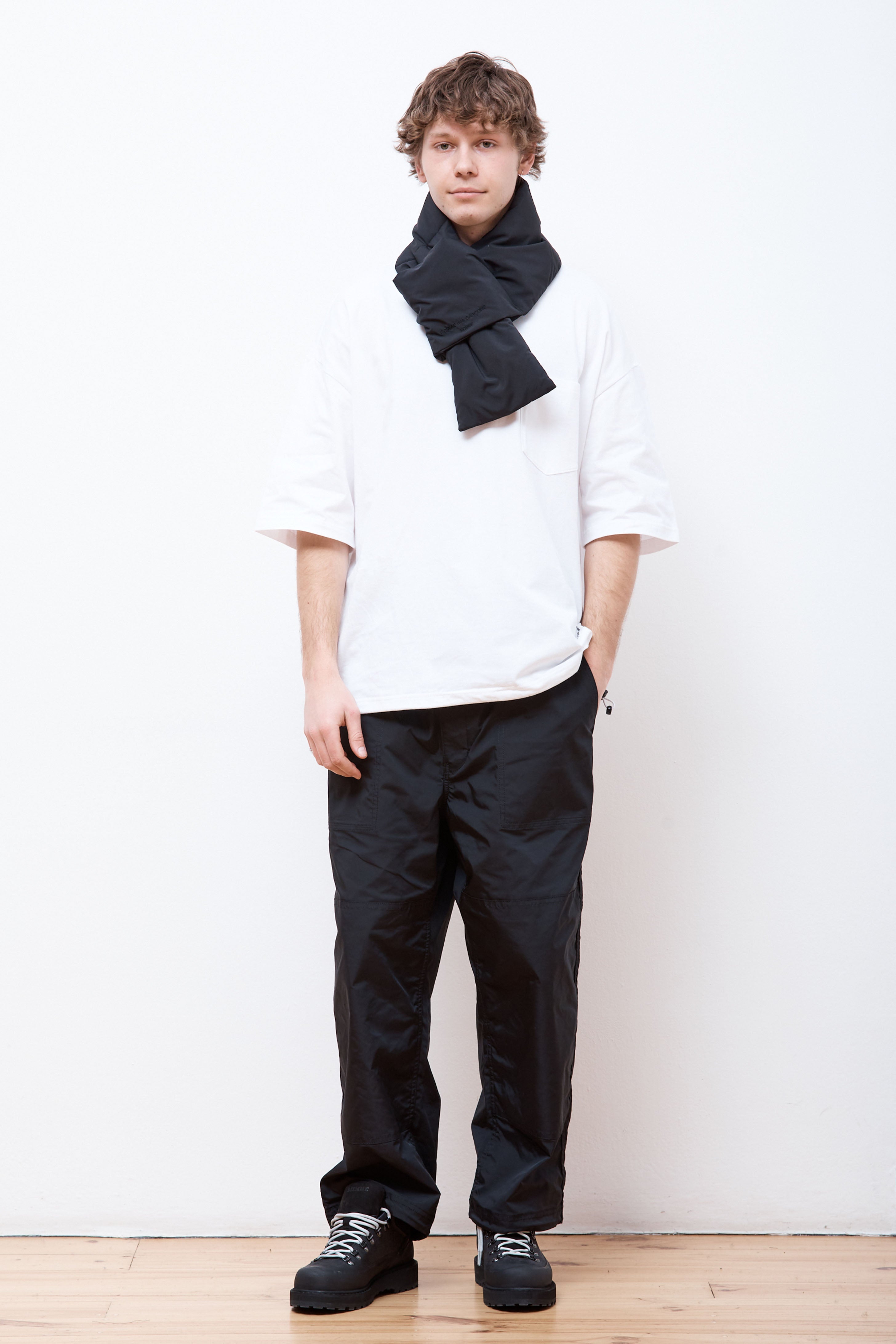 Puffer Scarf Black