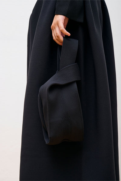 CFCL Notched Rib Bag Black