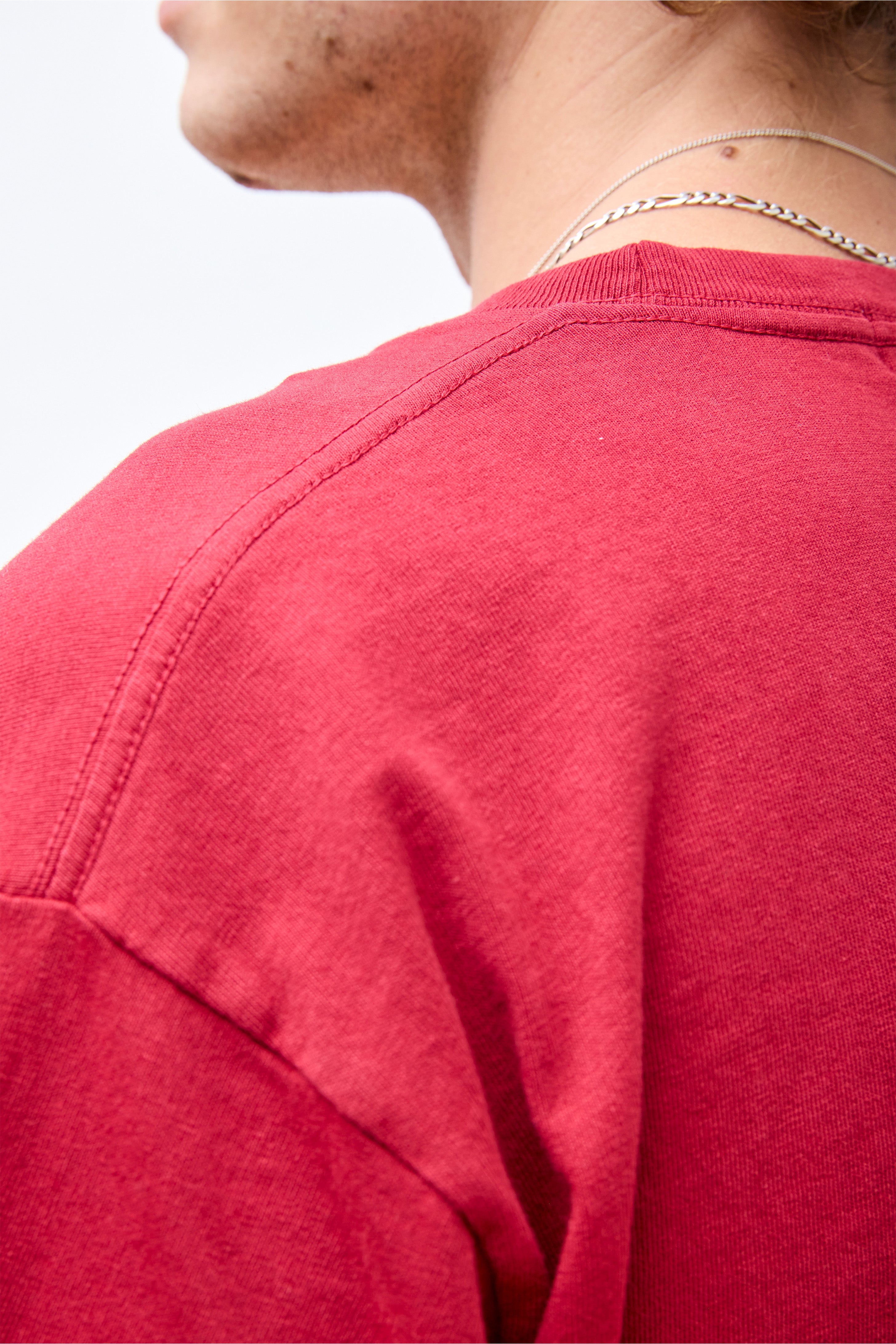 California Cotton Tee Red Living