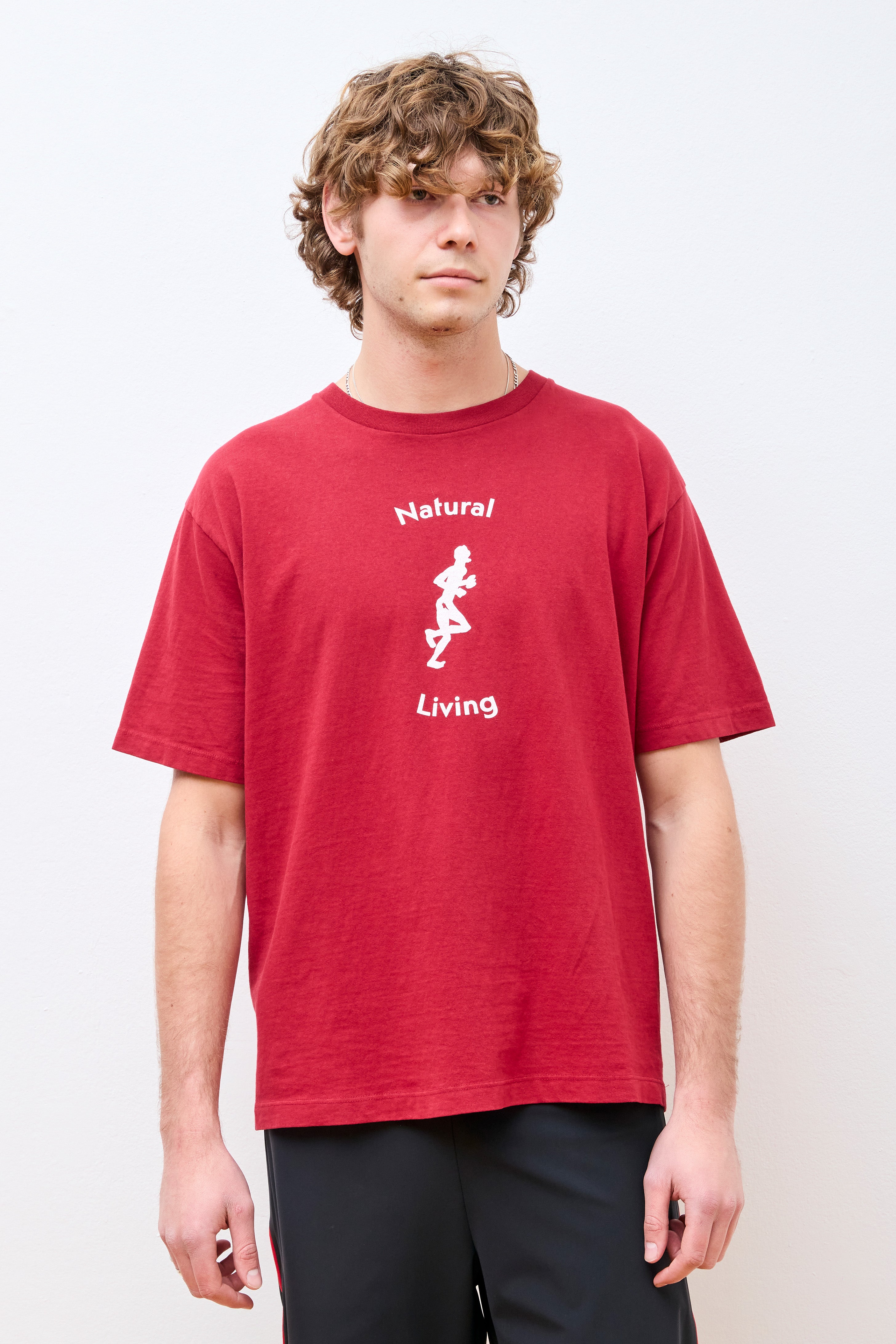 California Cotton Tee Red Living