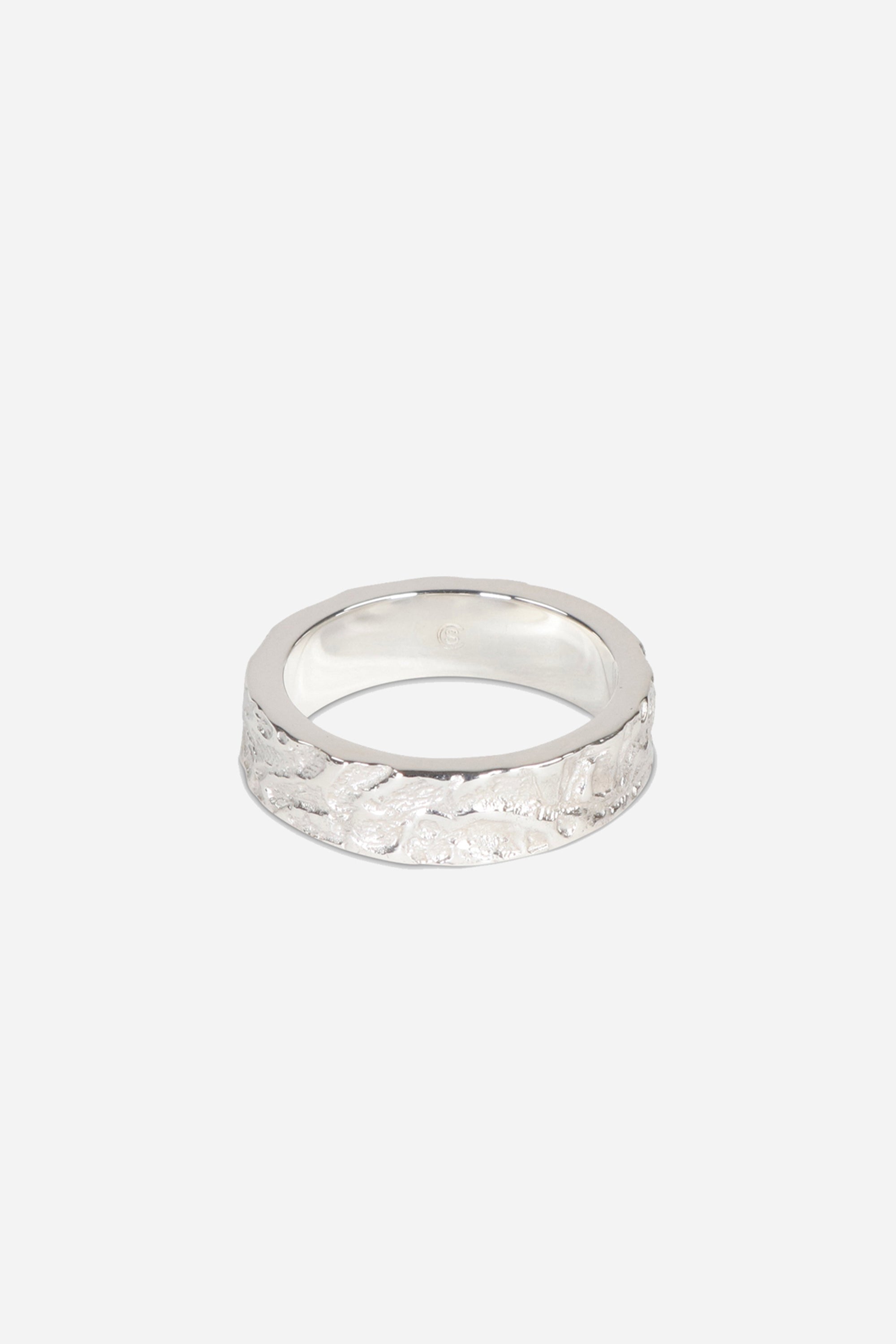 Type 004 Crumple Ring 925 Sterling Silver