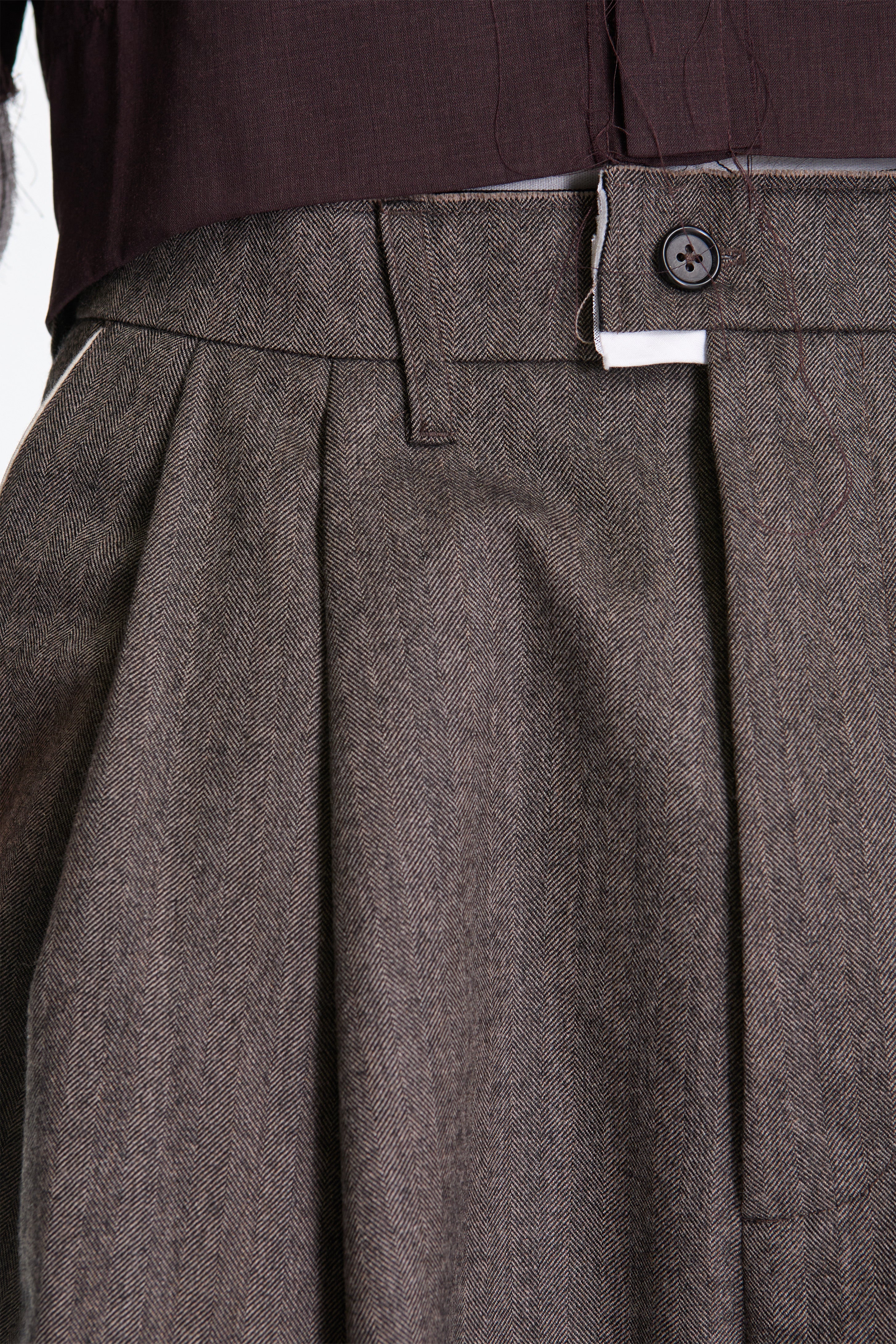 Suit Pants Herringbone