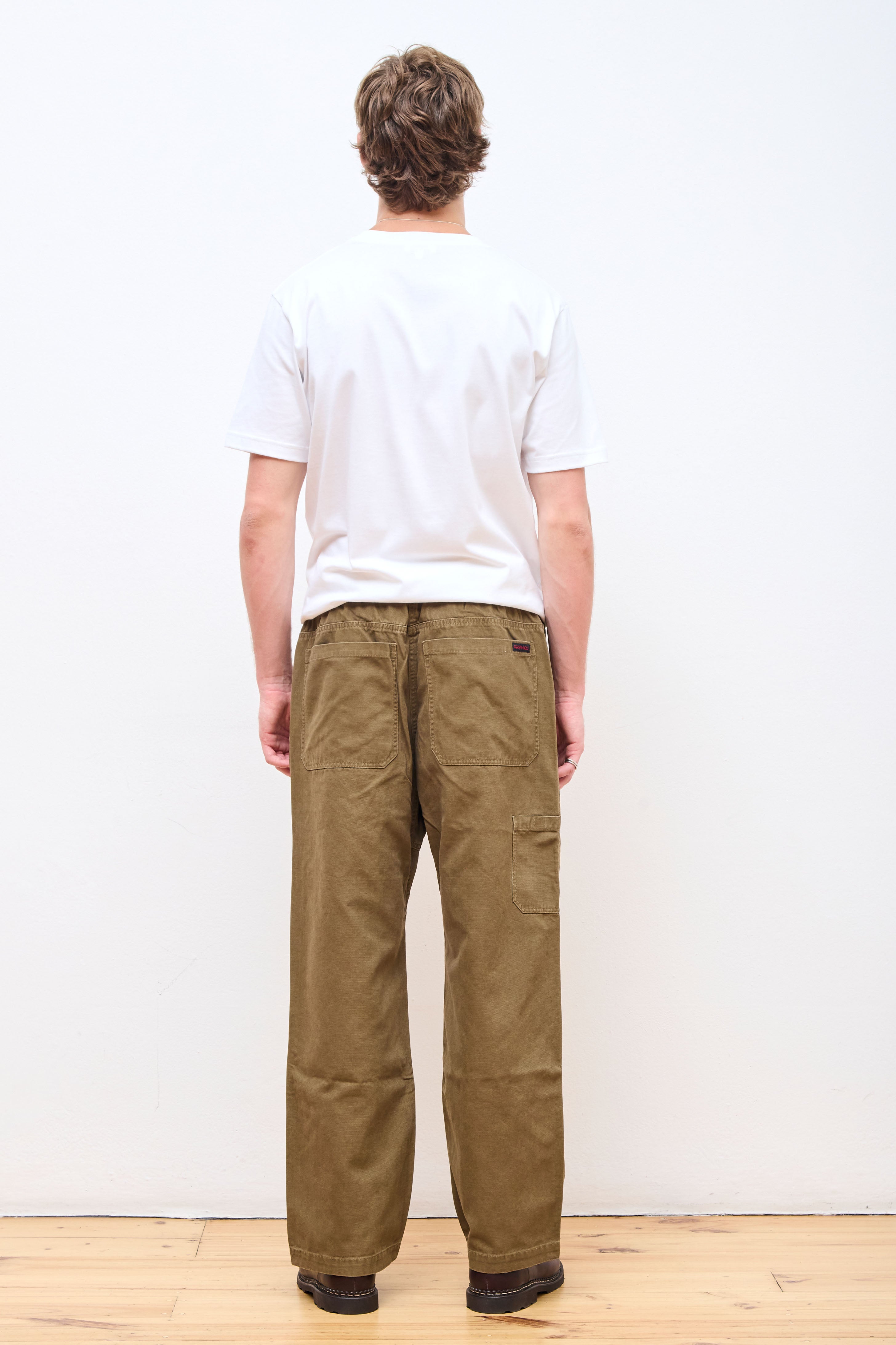 Canvas Double Knee Pant Dusted Olive