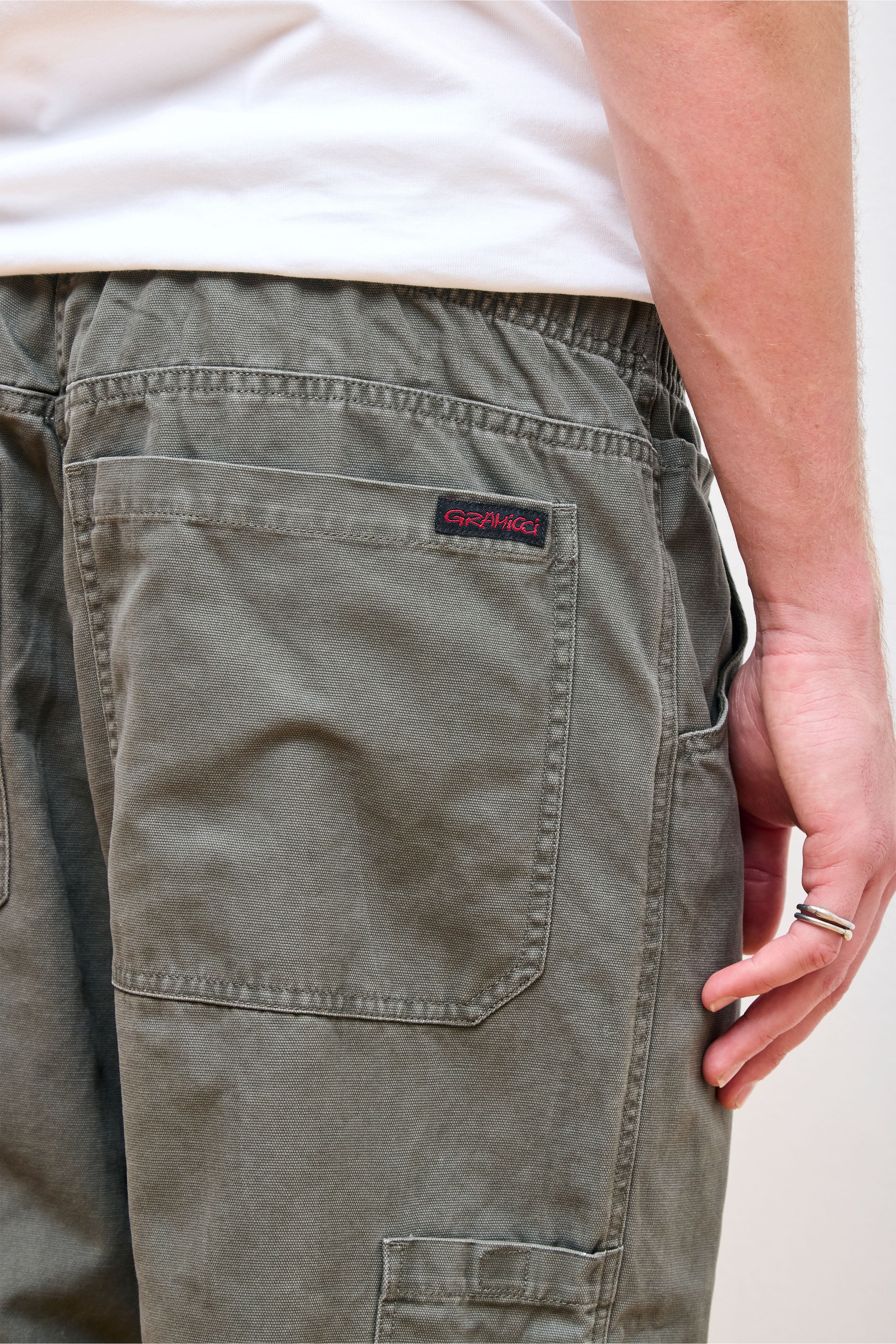 Canvas Double Knee Pant Dusted Slate