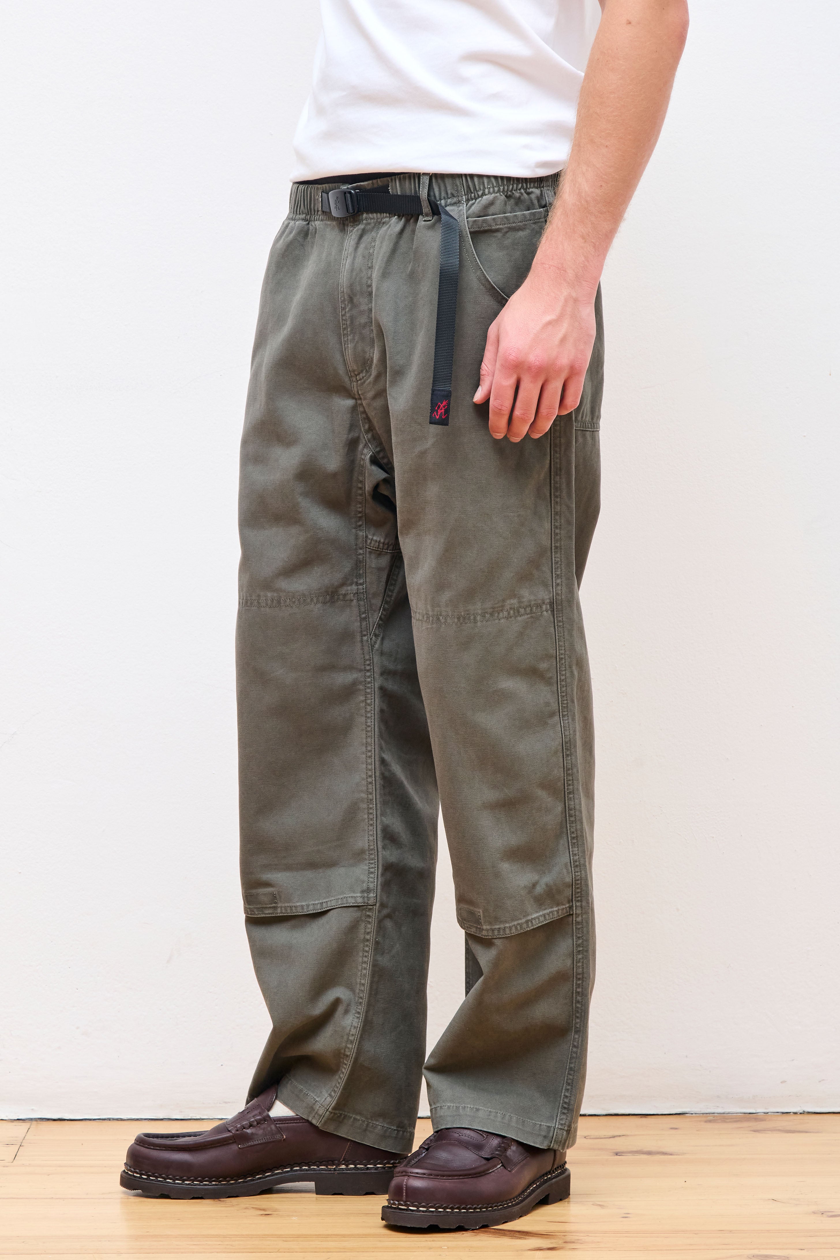 Canvas Double Knee Pant Dusted Slate