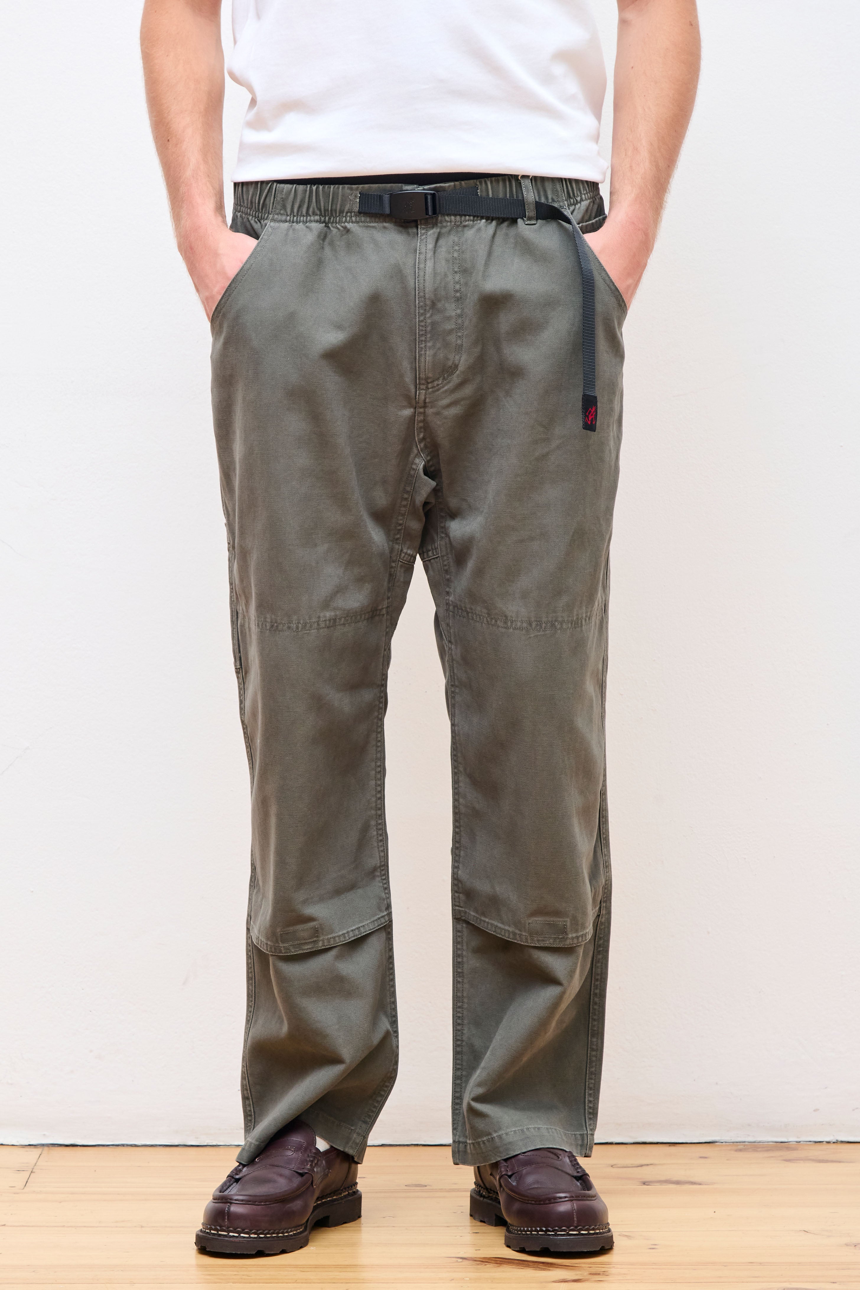 Canvas Double Knee Pant Dusted Slate