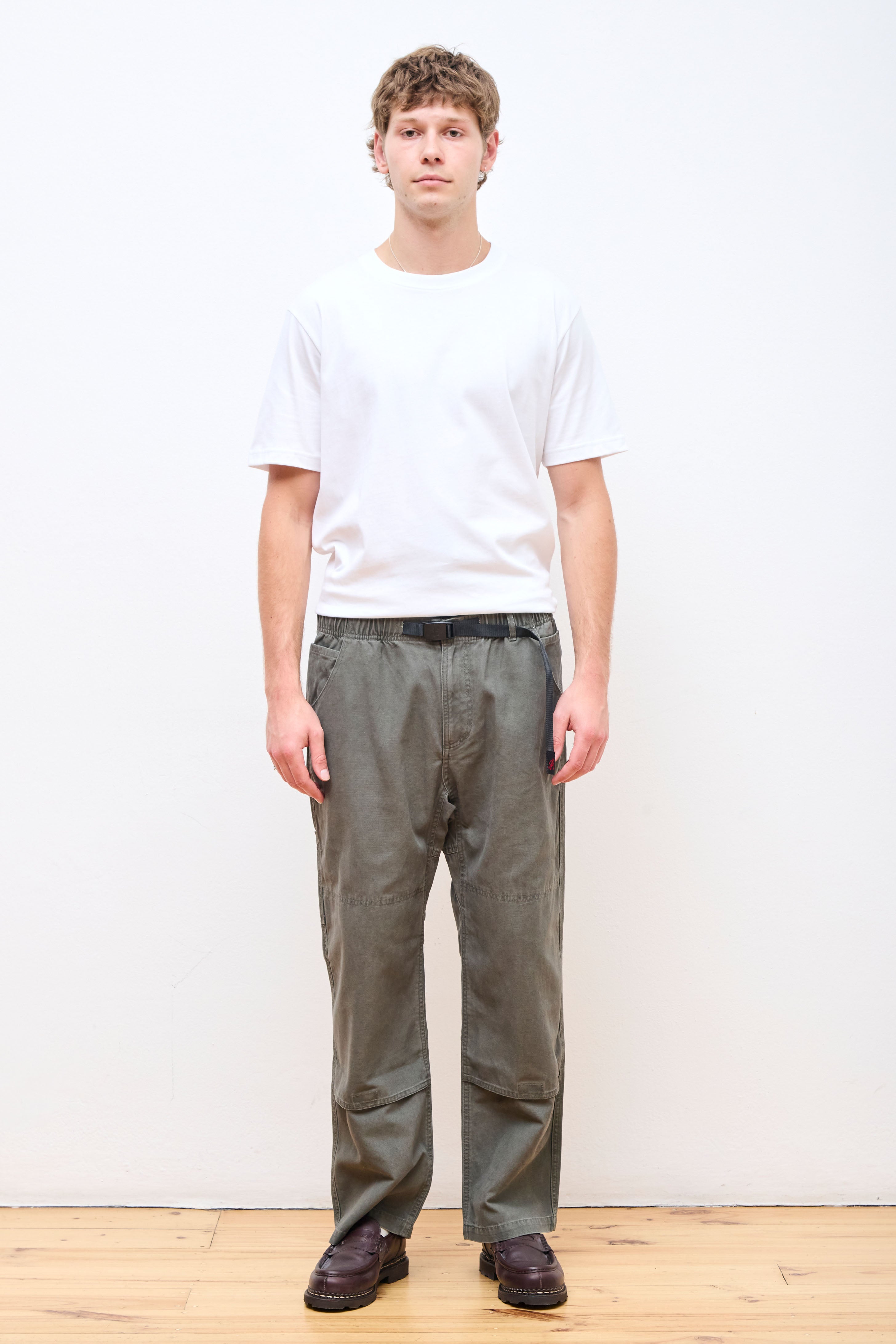 Canvas Double Knee Pant Dusted Slate