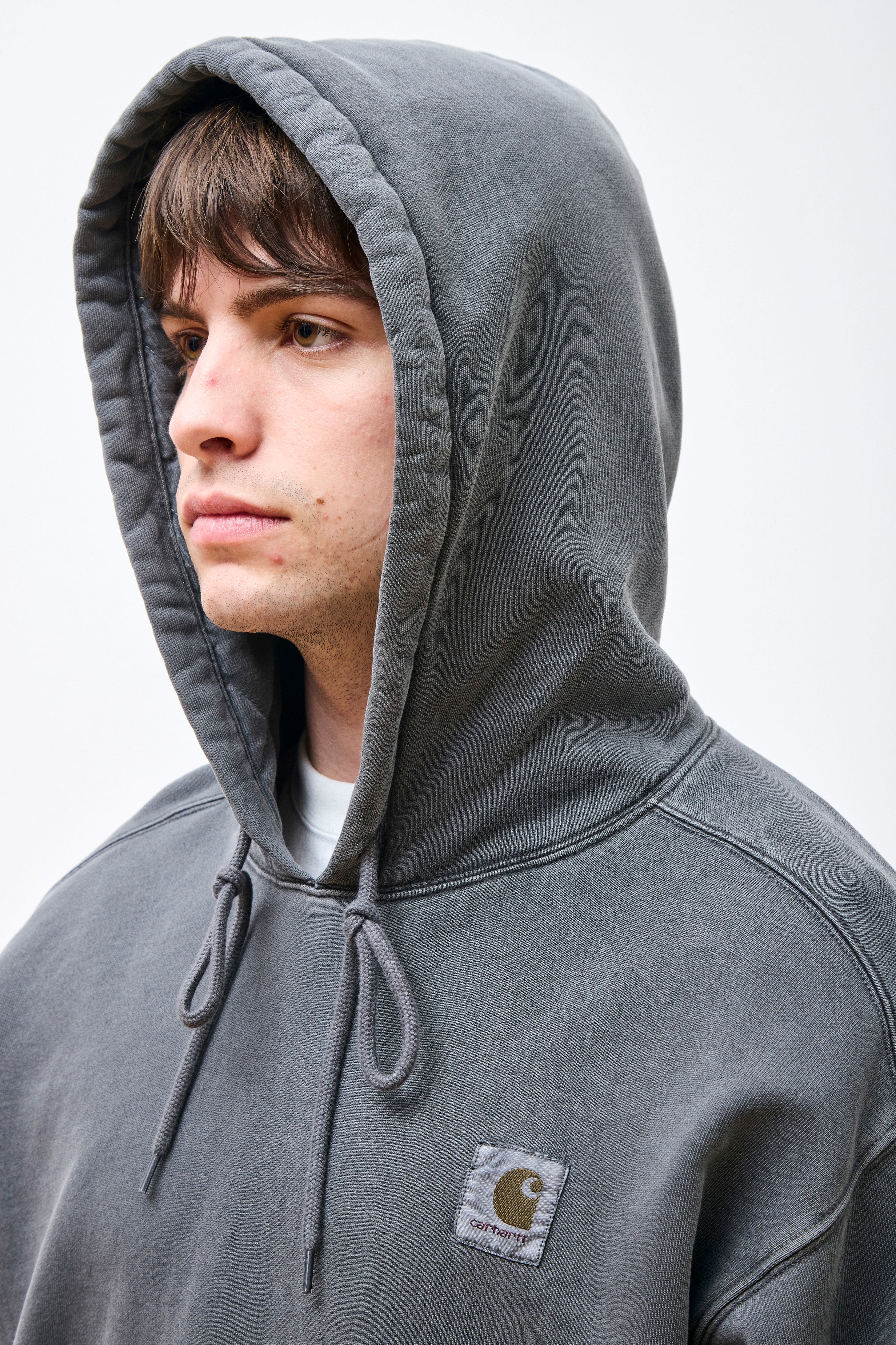 Carhartt WIP Hooded Nelson Sweat Graphite
