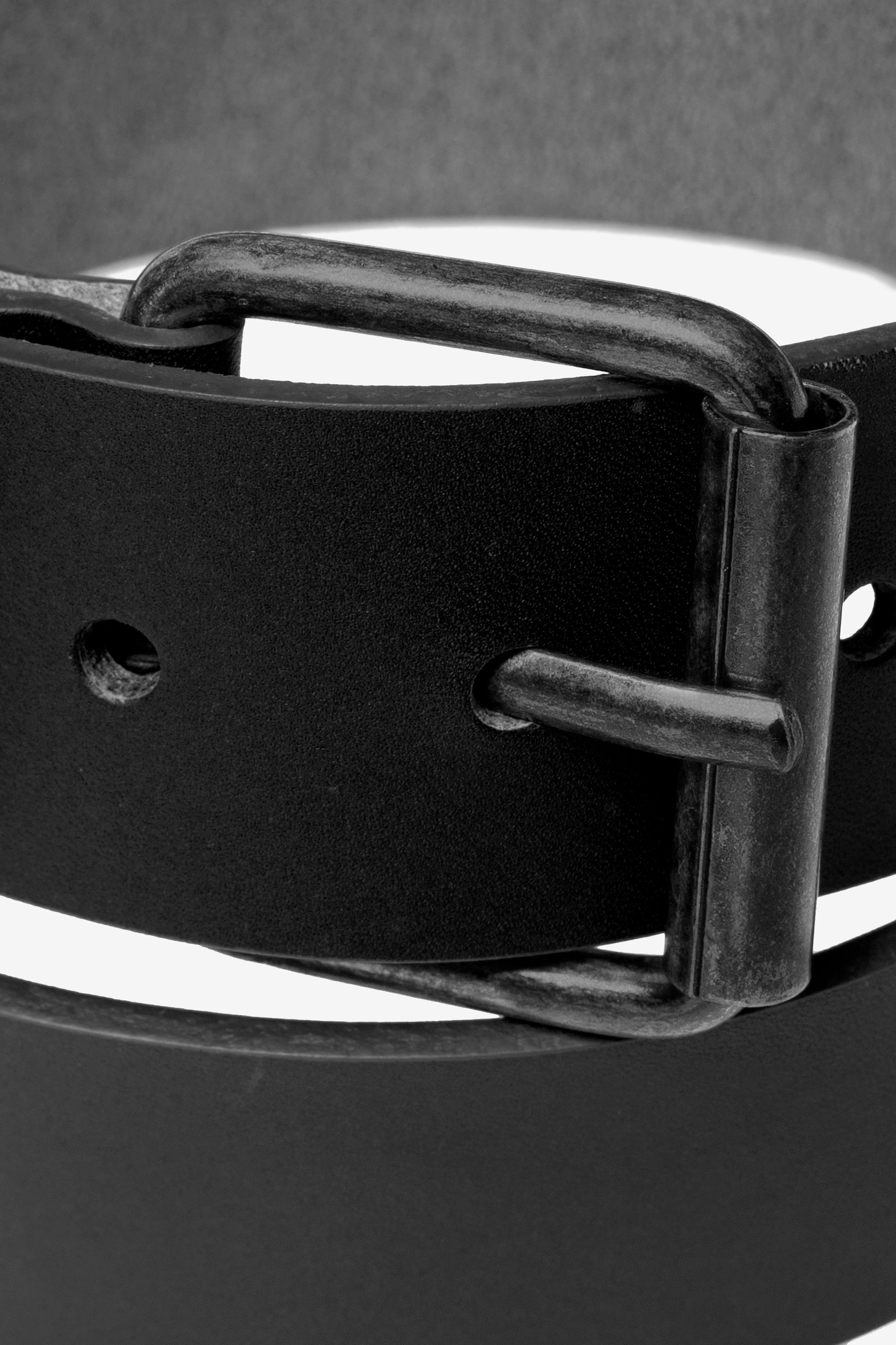 Script Belt Black