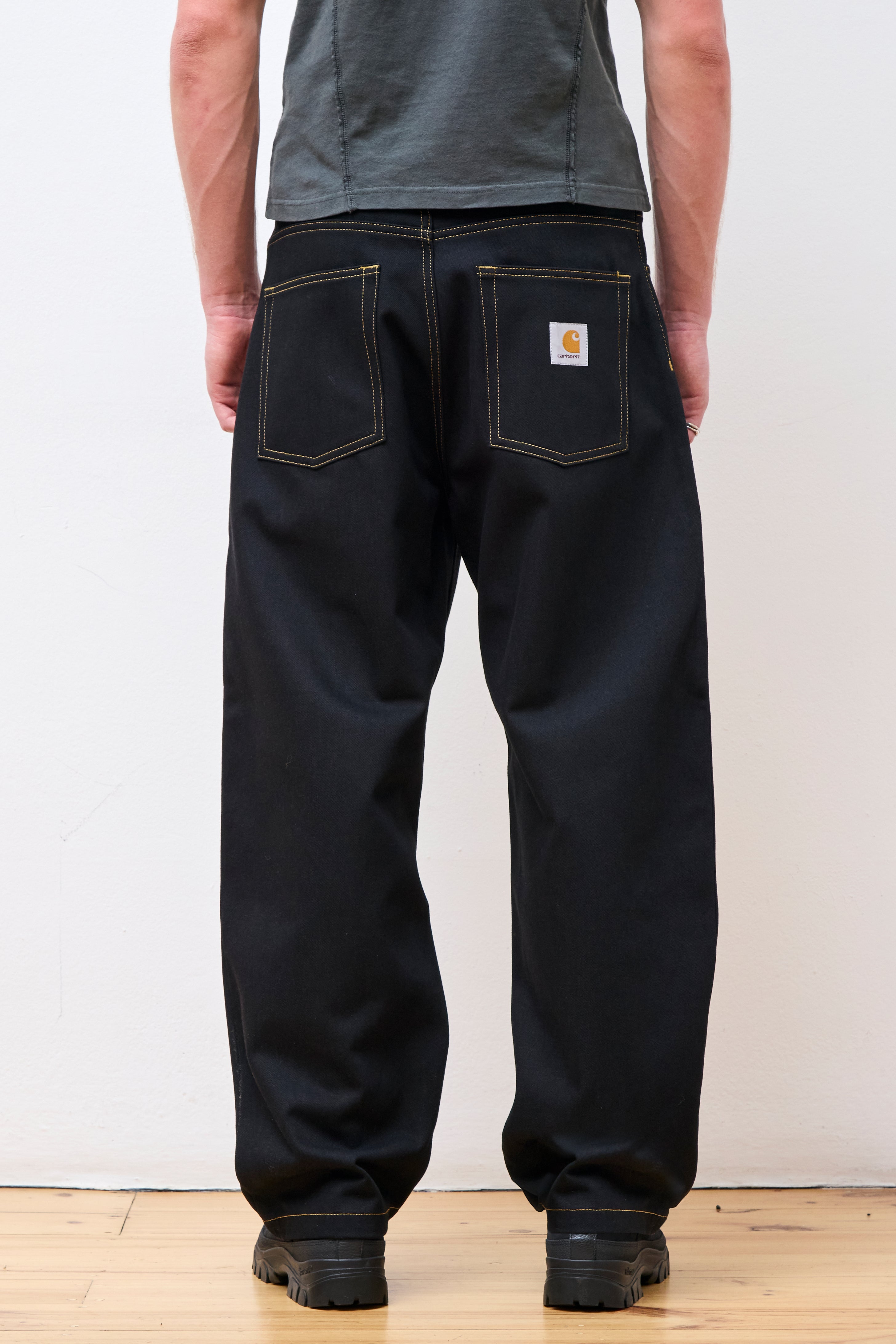 Brandon Pant Black Rigid