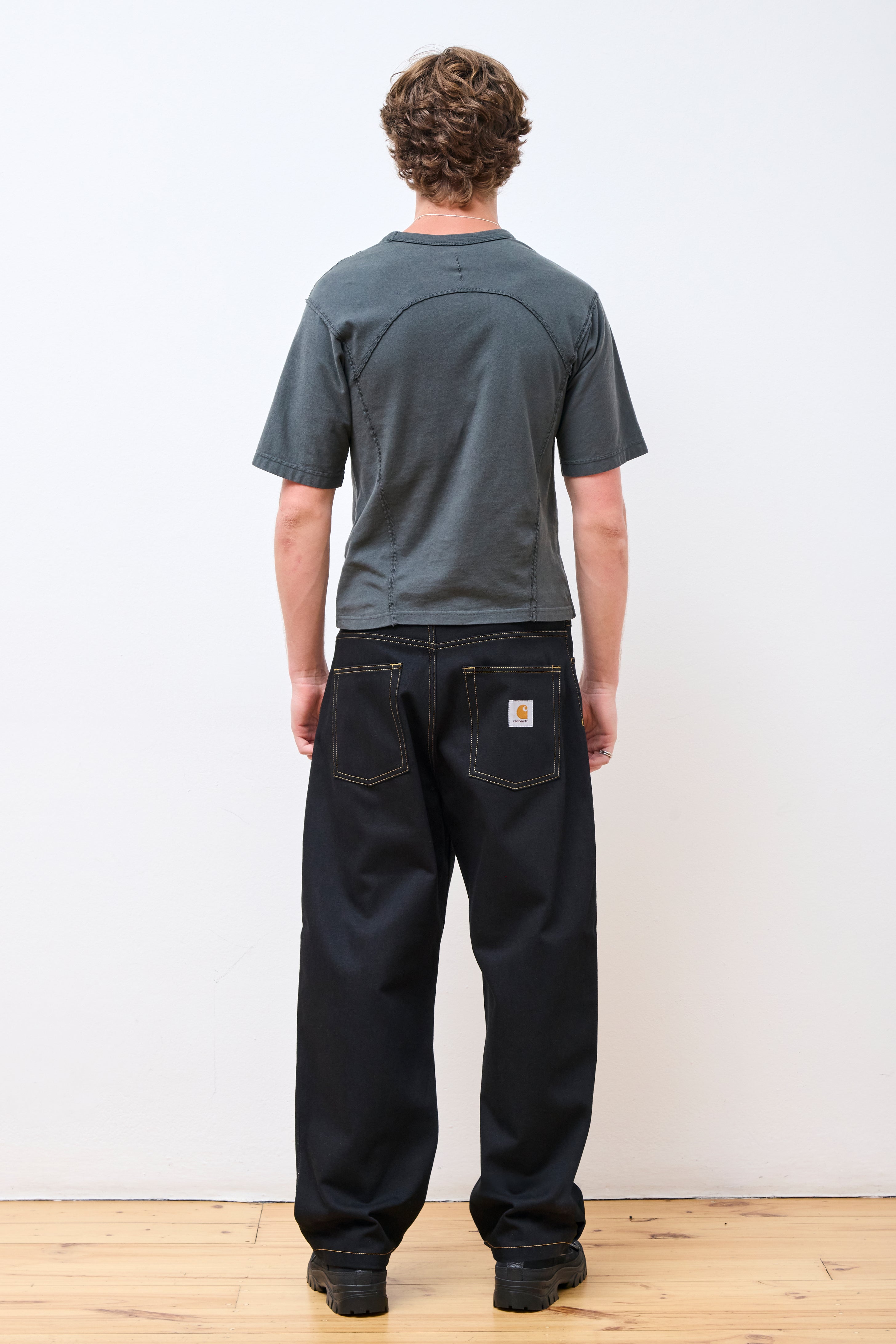 Brandon Pant Black Rigid