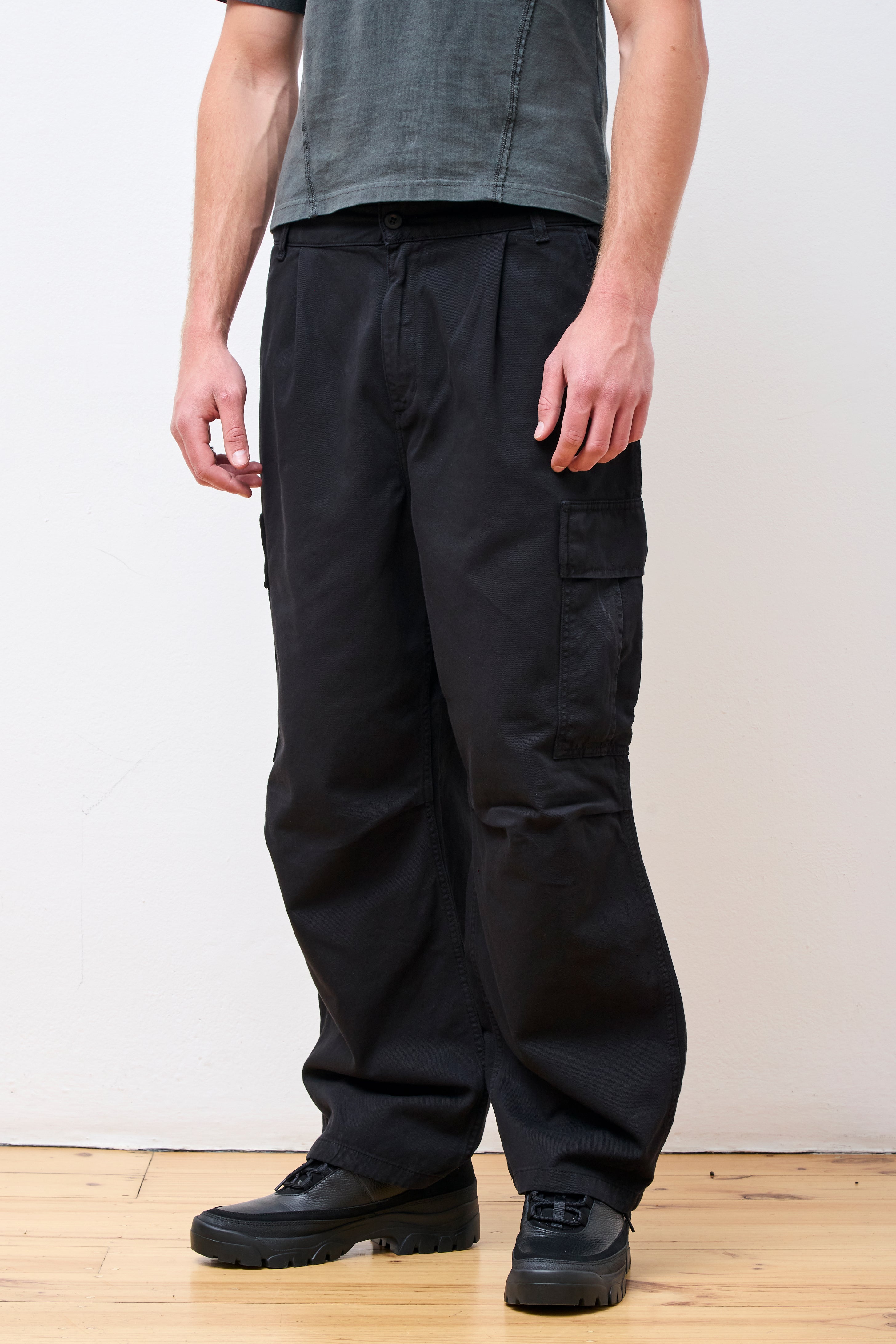 Cole Cargo Pant Black