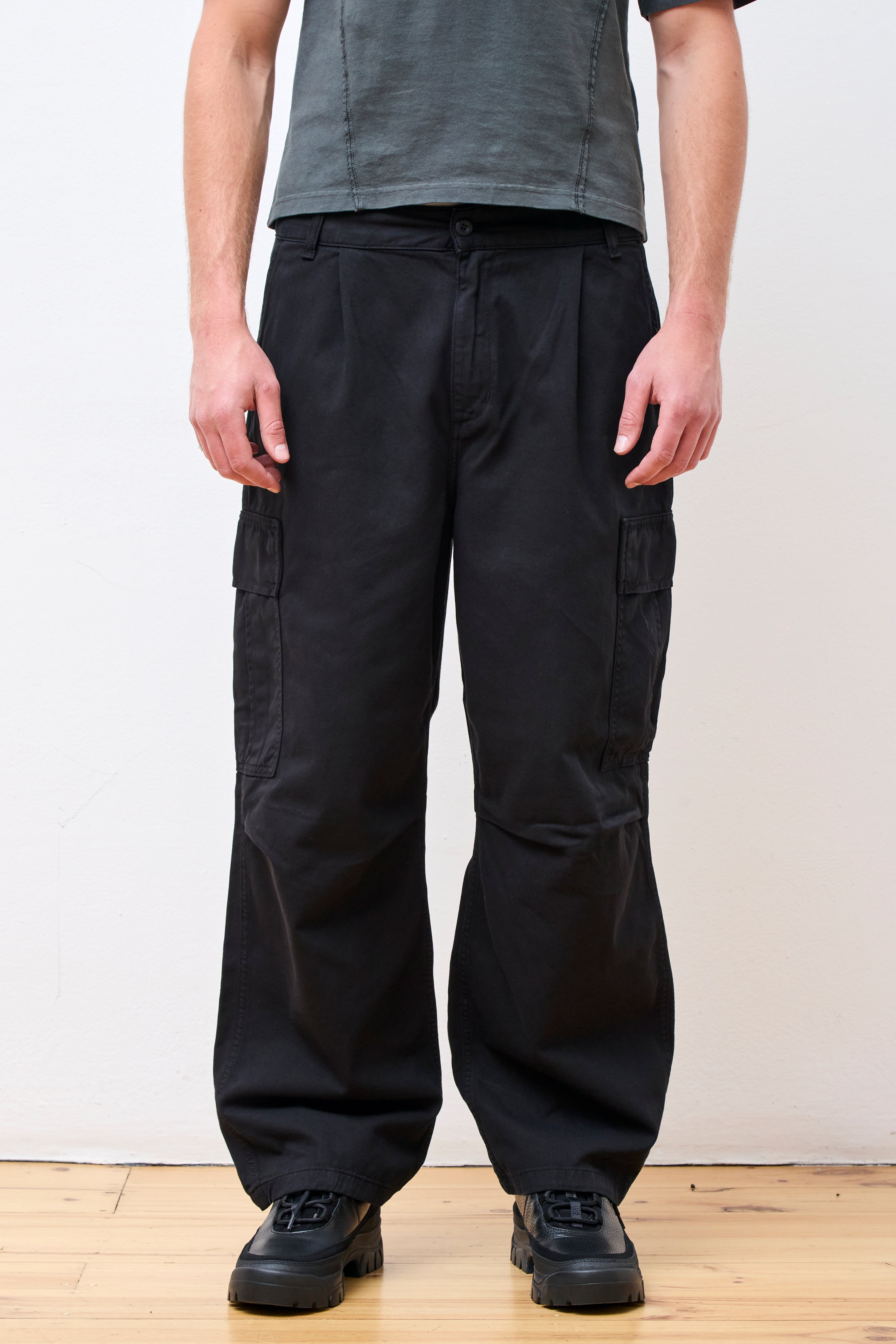 Cole Cargo Pant Black